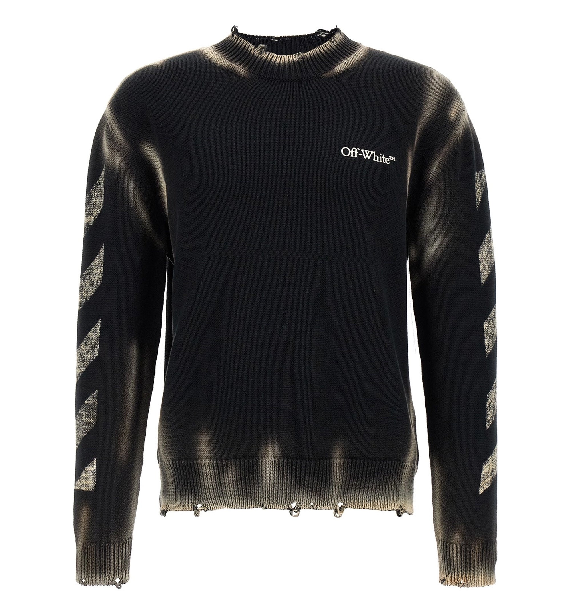 Diag Arr Corrosion Crew-Neck Sweater