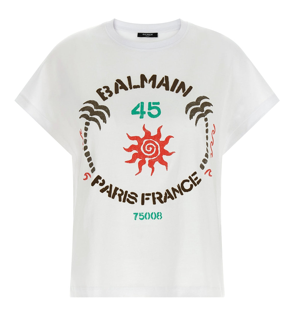 'Club 45' print T-shirt