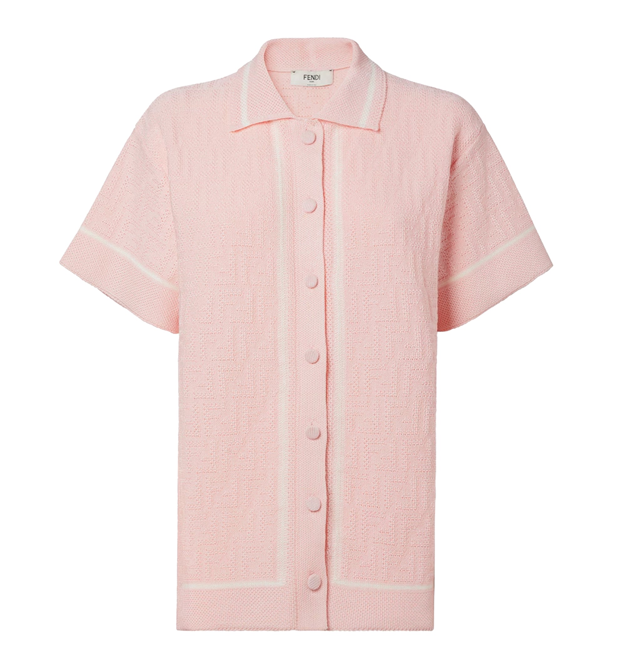 FF Crochet Polo Shirt