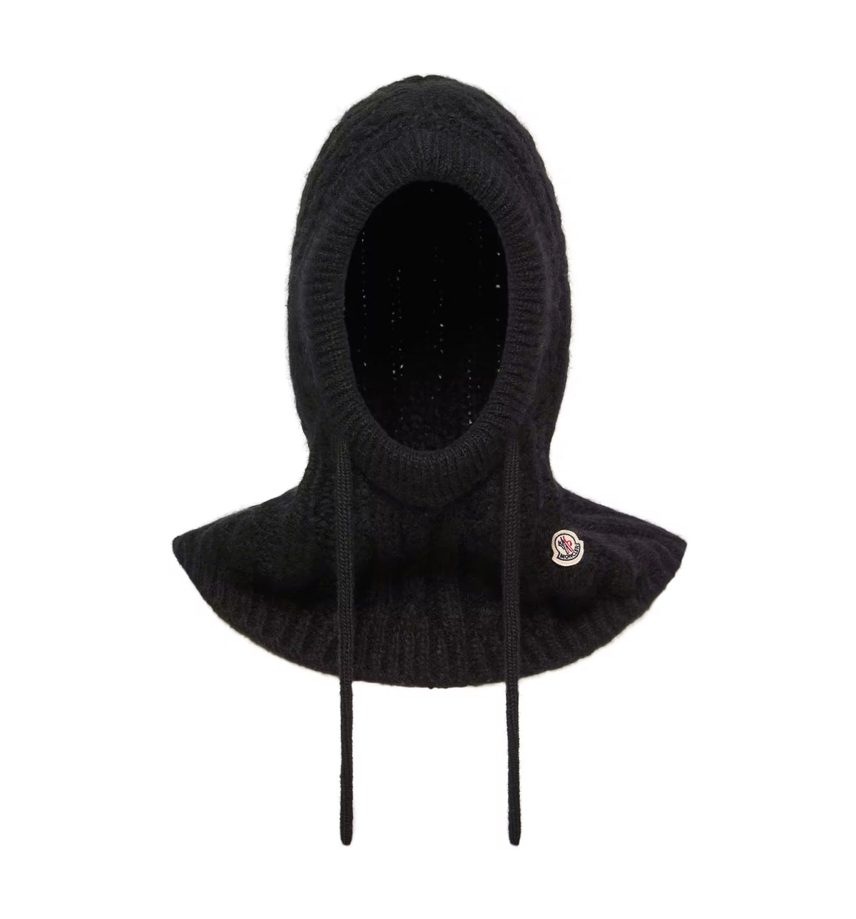 Cable Knit Alpaca Blend Balaclava