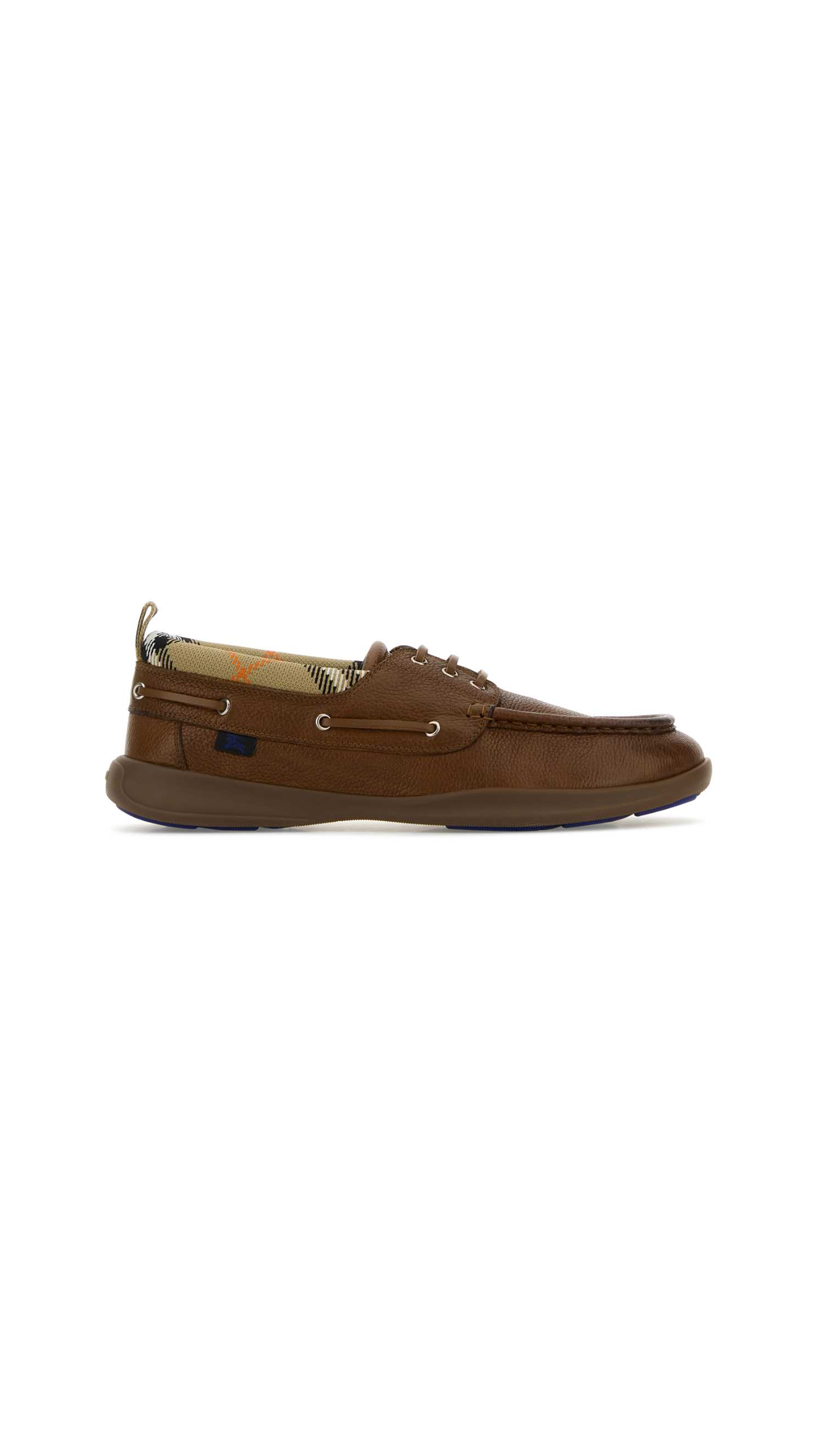 Leather Raft Loafers - Brown