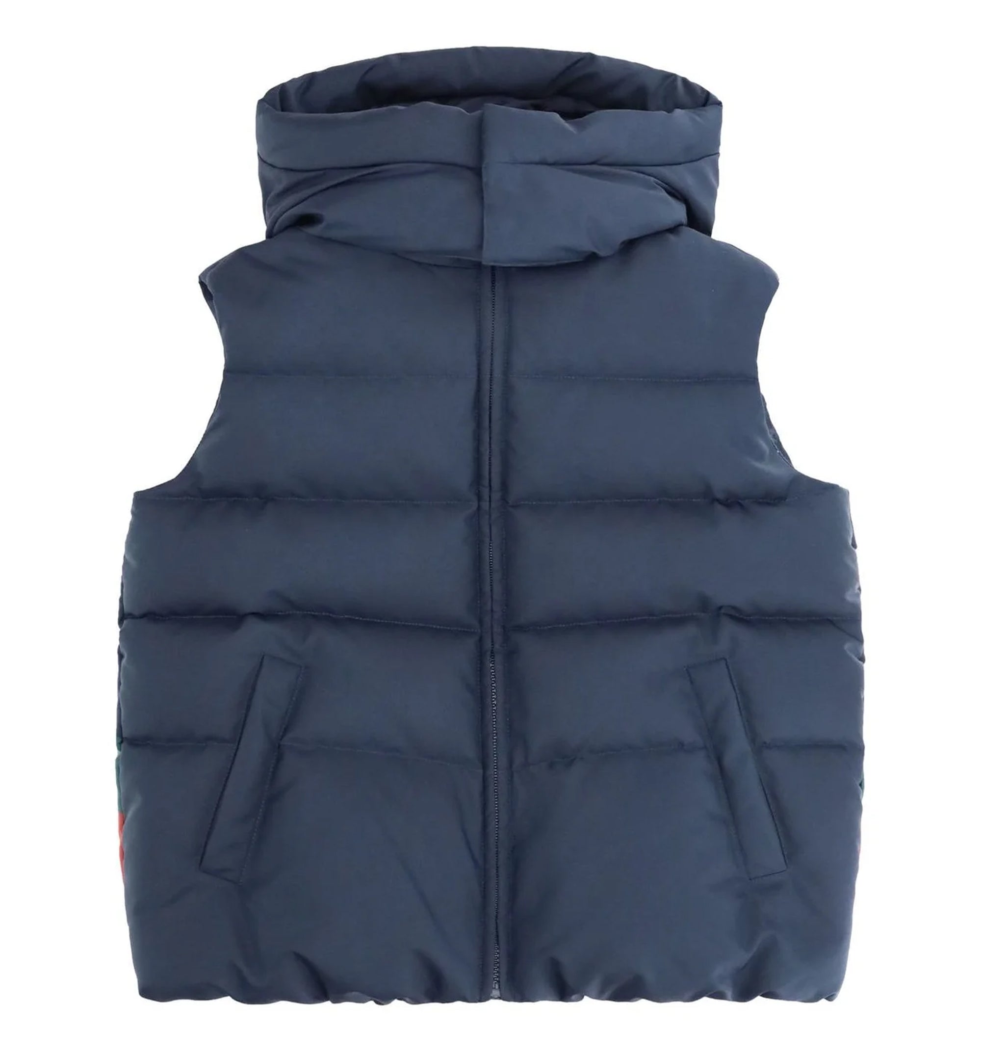 Children's Padded Nylon Vest With Web