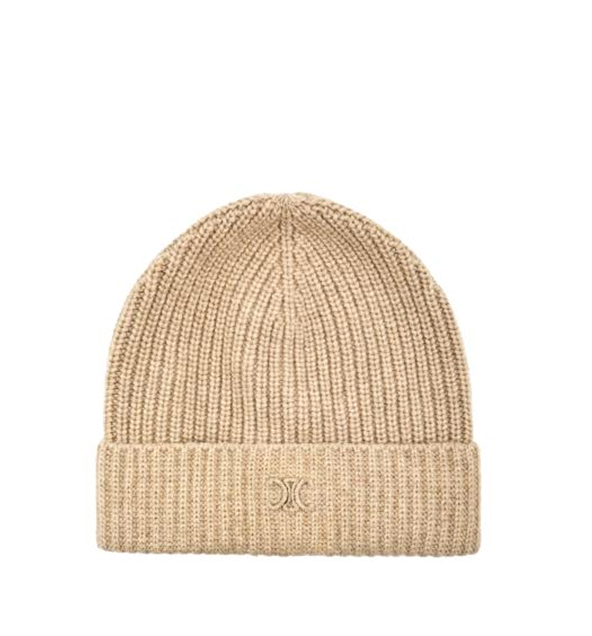 Triomphe Beanie In Scottish Cashmere