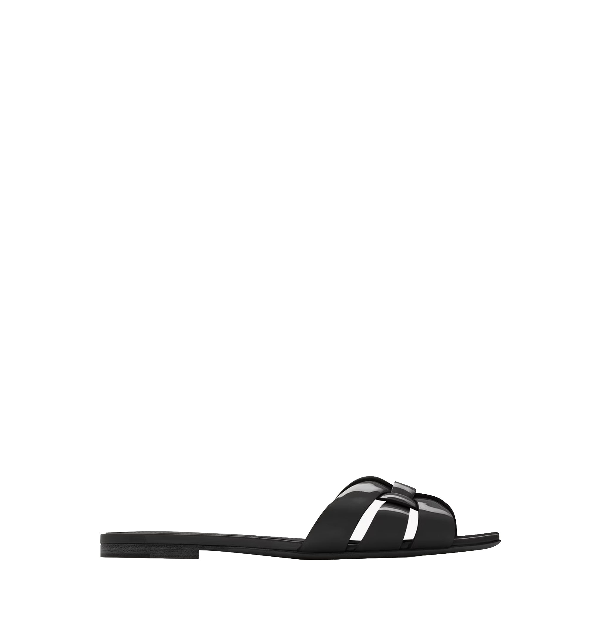 Tribute Mules in Patent Leather