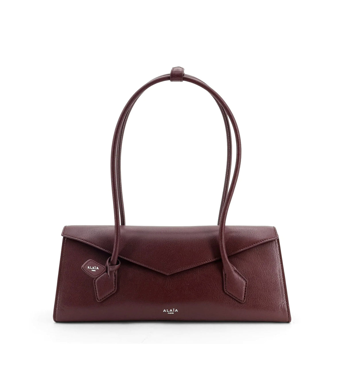 Le Teckel Flap leather handbag