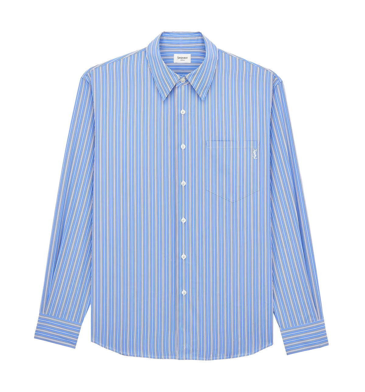 Cassandre Shirt In Striped Cotton Poplin