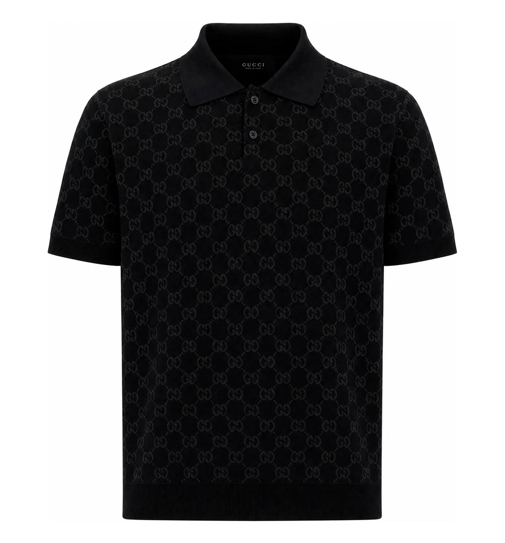 Viscose GG Jacquard Polo Shirt