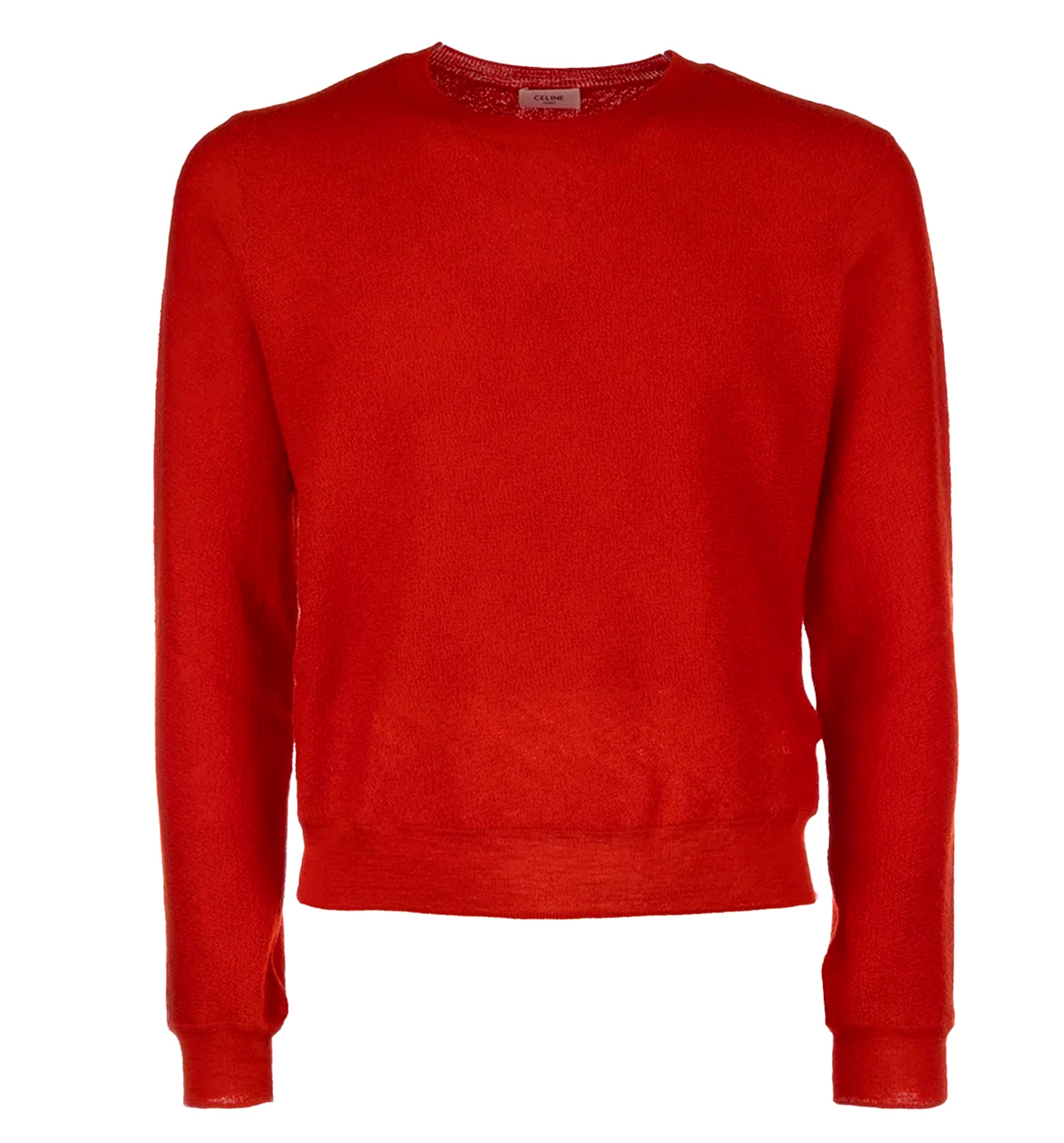 Triomphe Red Wool Knit