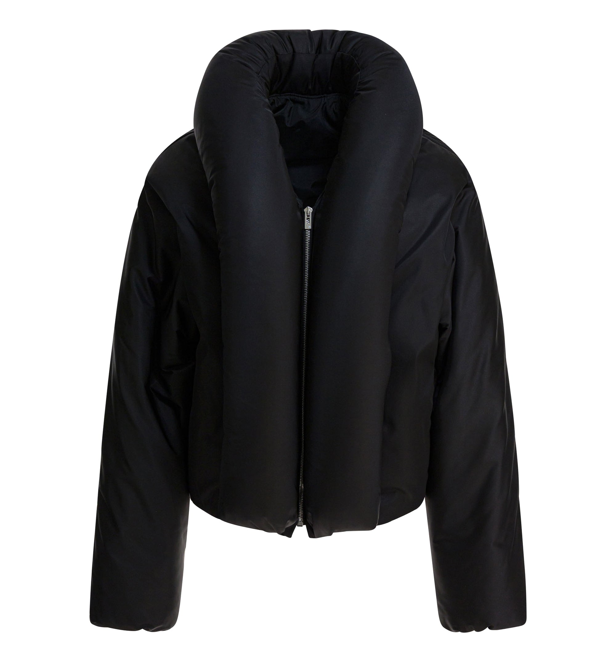 Padded Taffeta Bomber Jacket