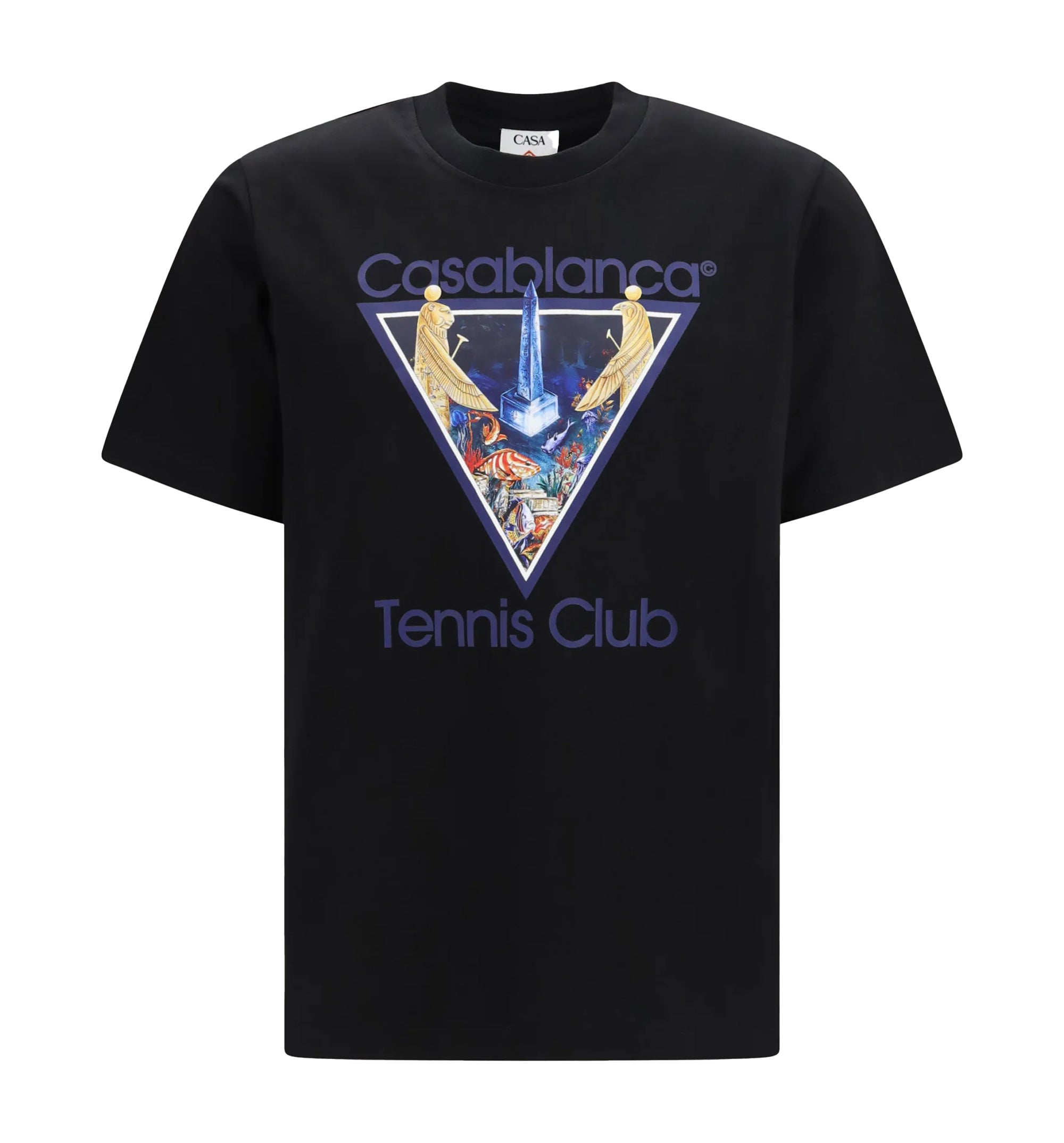 Tennis Club Monde Perdu print T-shirt