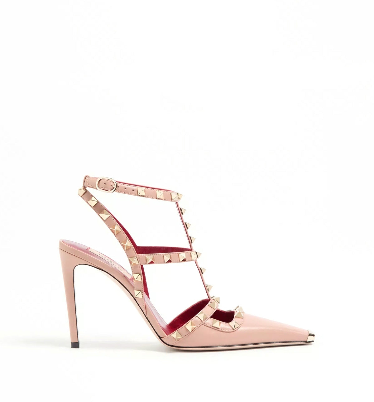 Rockstud Kidskin Pumps 100Mm