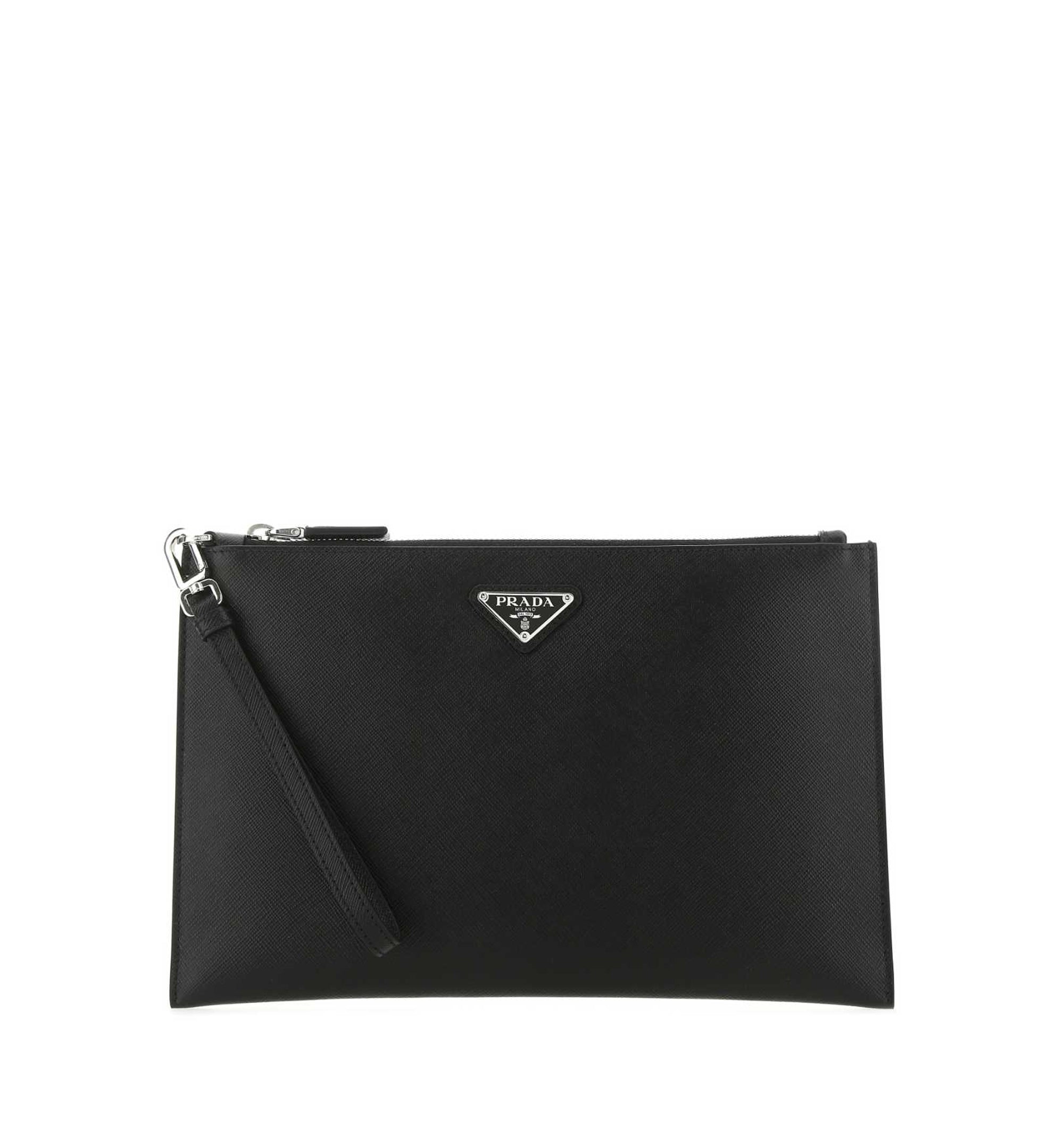 Saffiano Leather Pouch