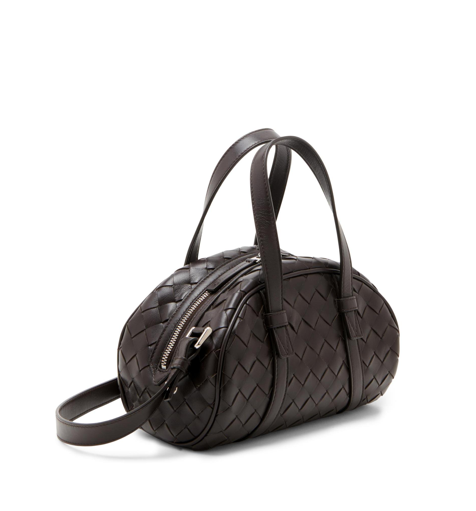 Small Jim Queen Intrecciato Avenue Leather Bag