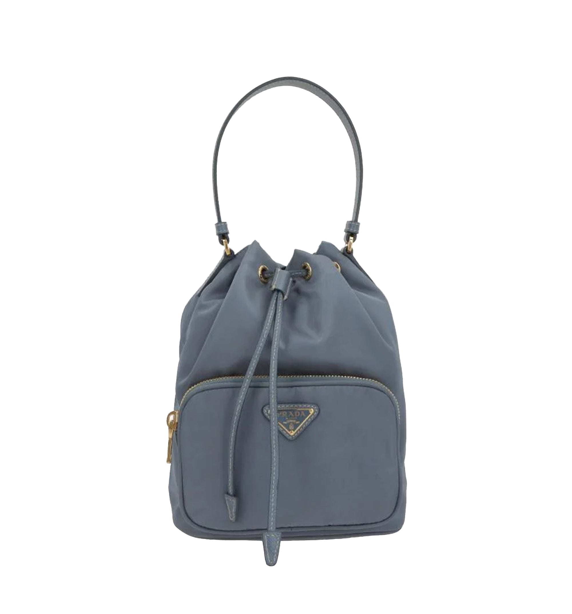 Prada Duet Re-Nylon Bucket Bag