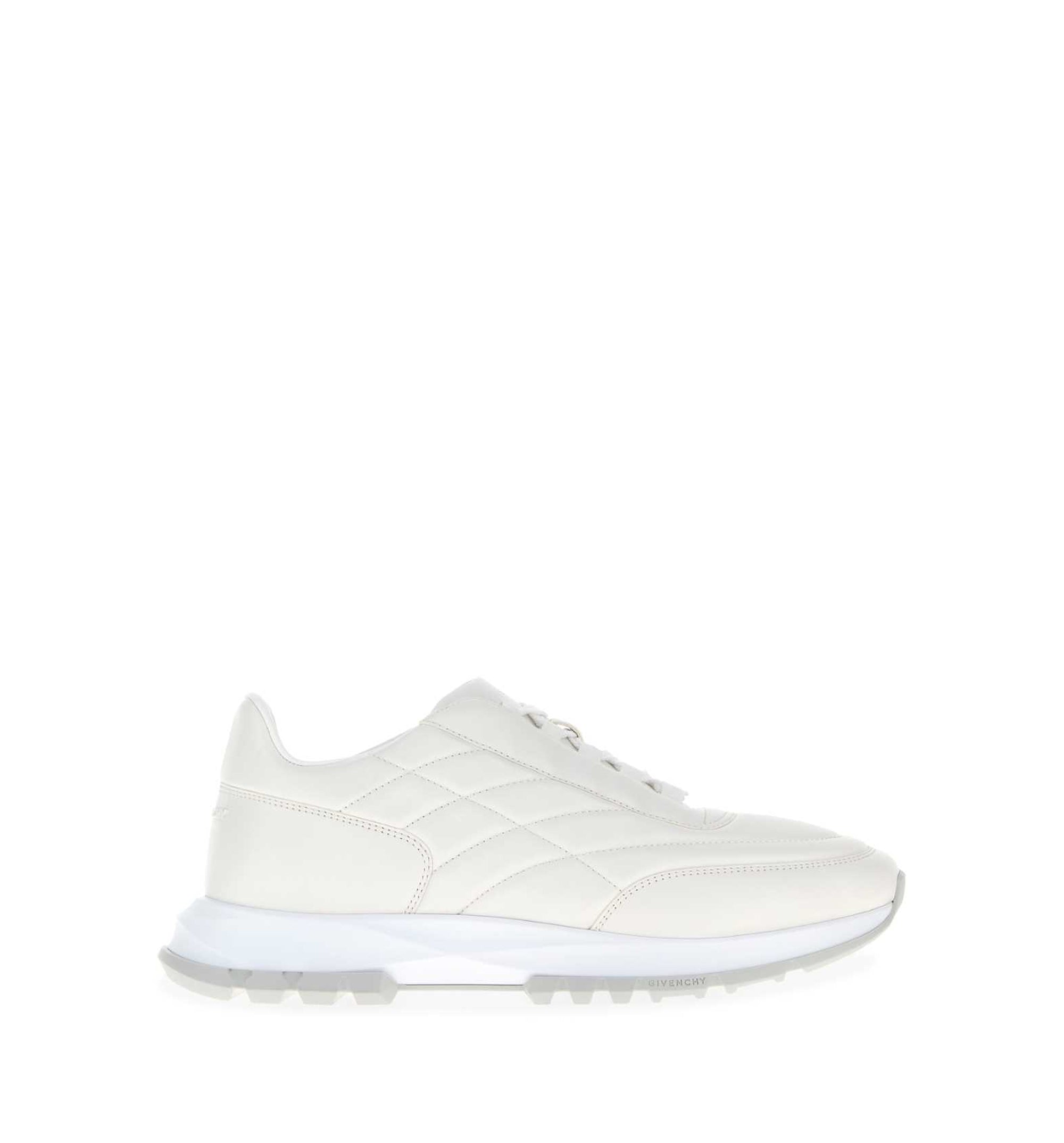 Trainers Sneakers in Shiny Padded Leather