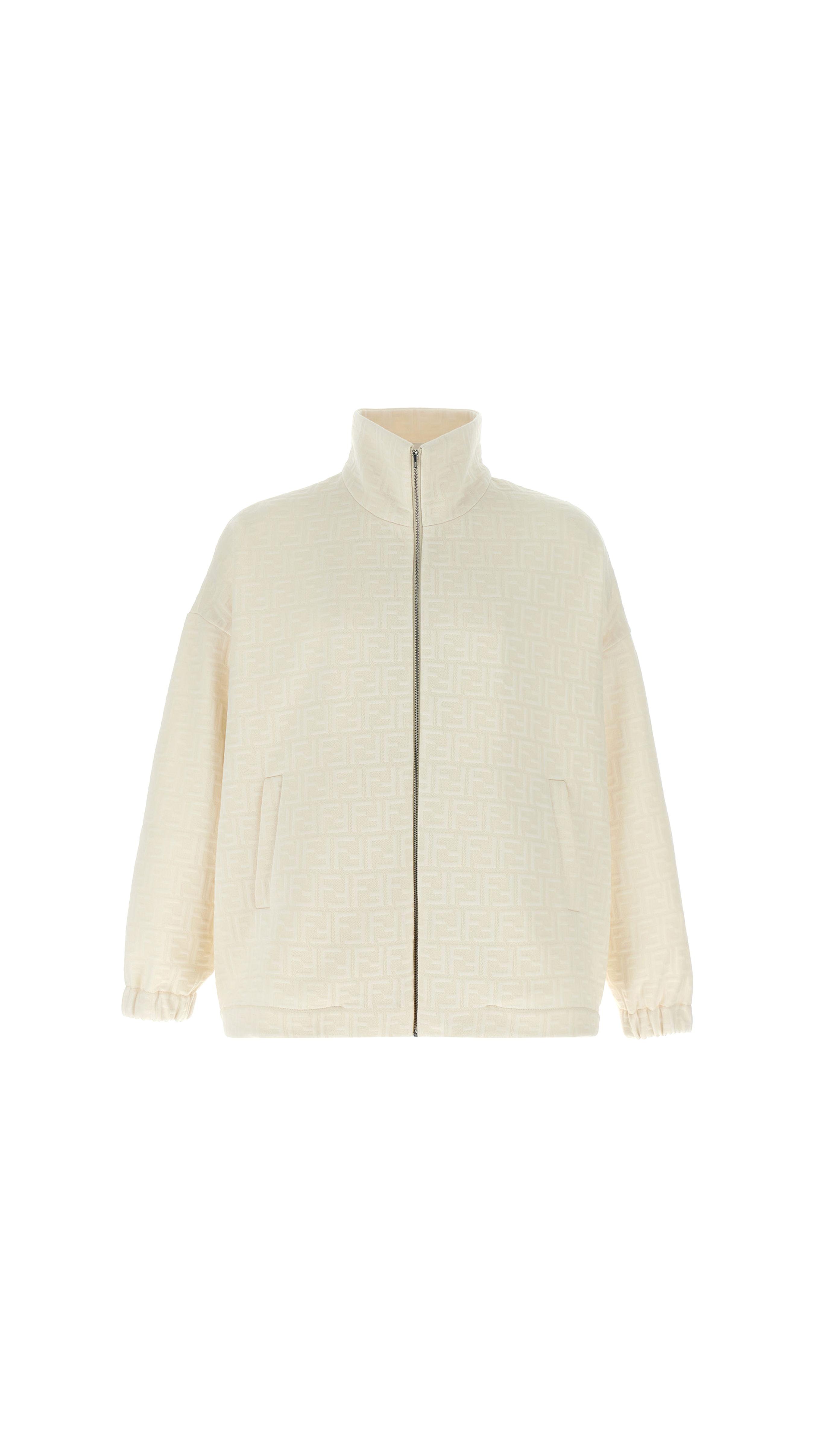 FF Zip-Up Sweatshirt - Ivory