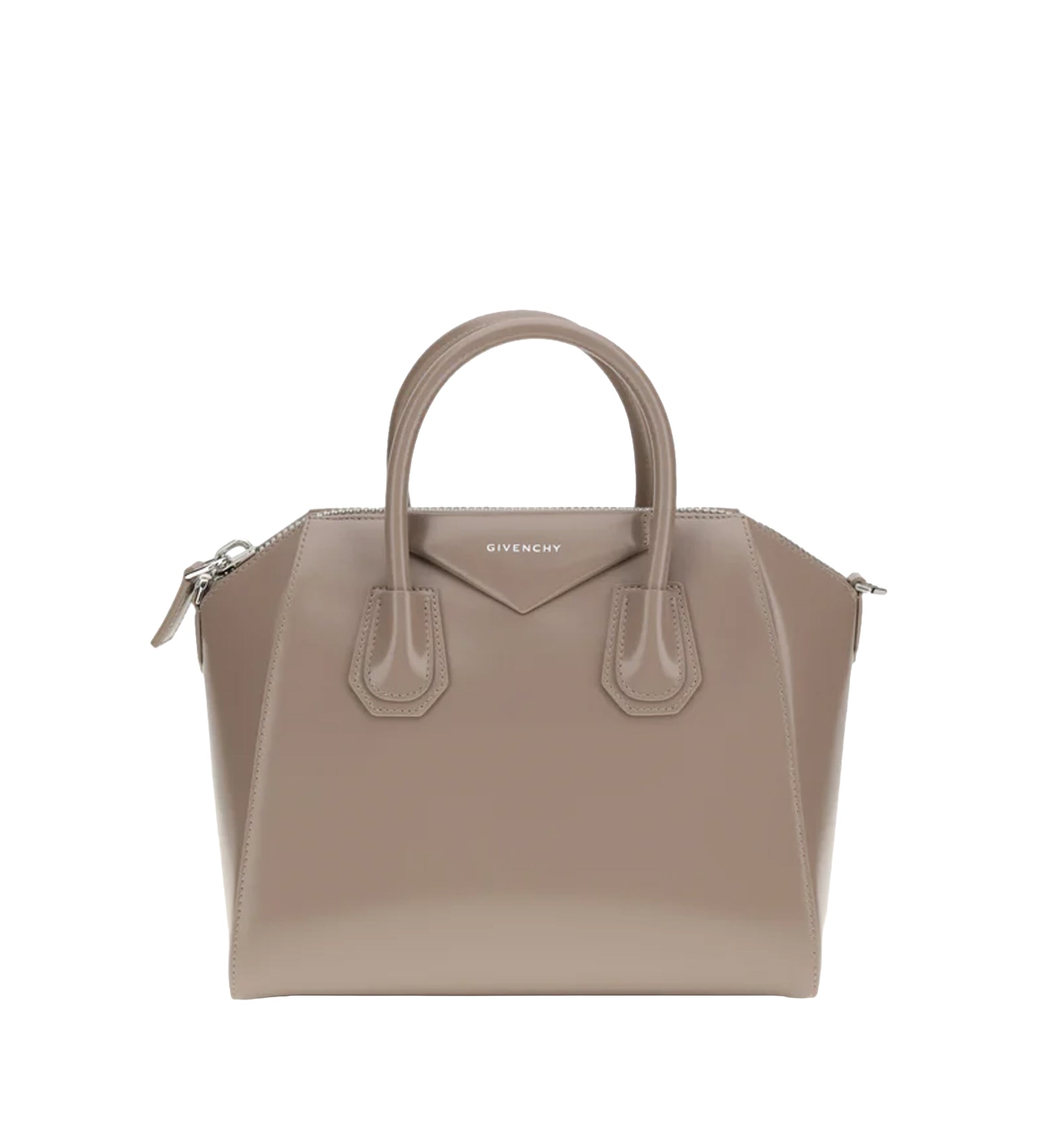 Small Antigona Bag in Box Leather