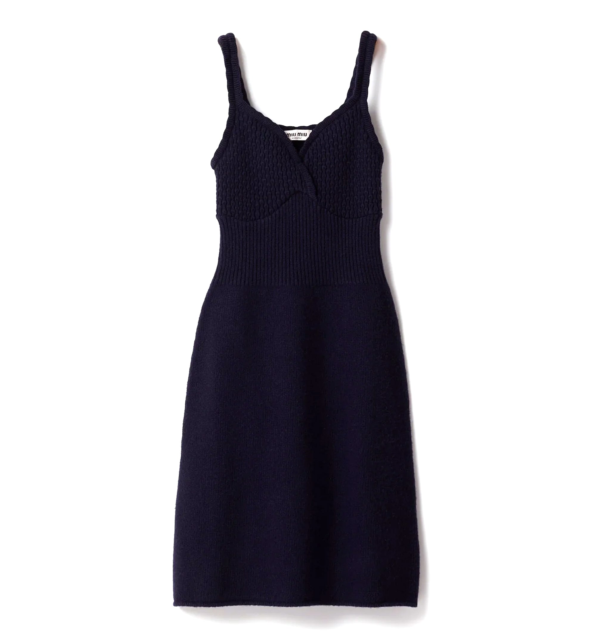 Wool Knit Tank Dress