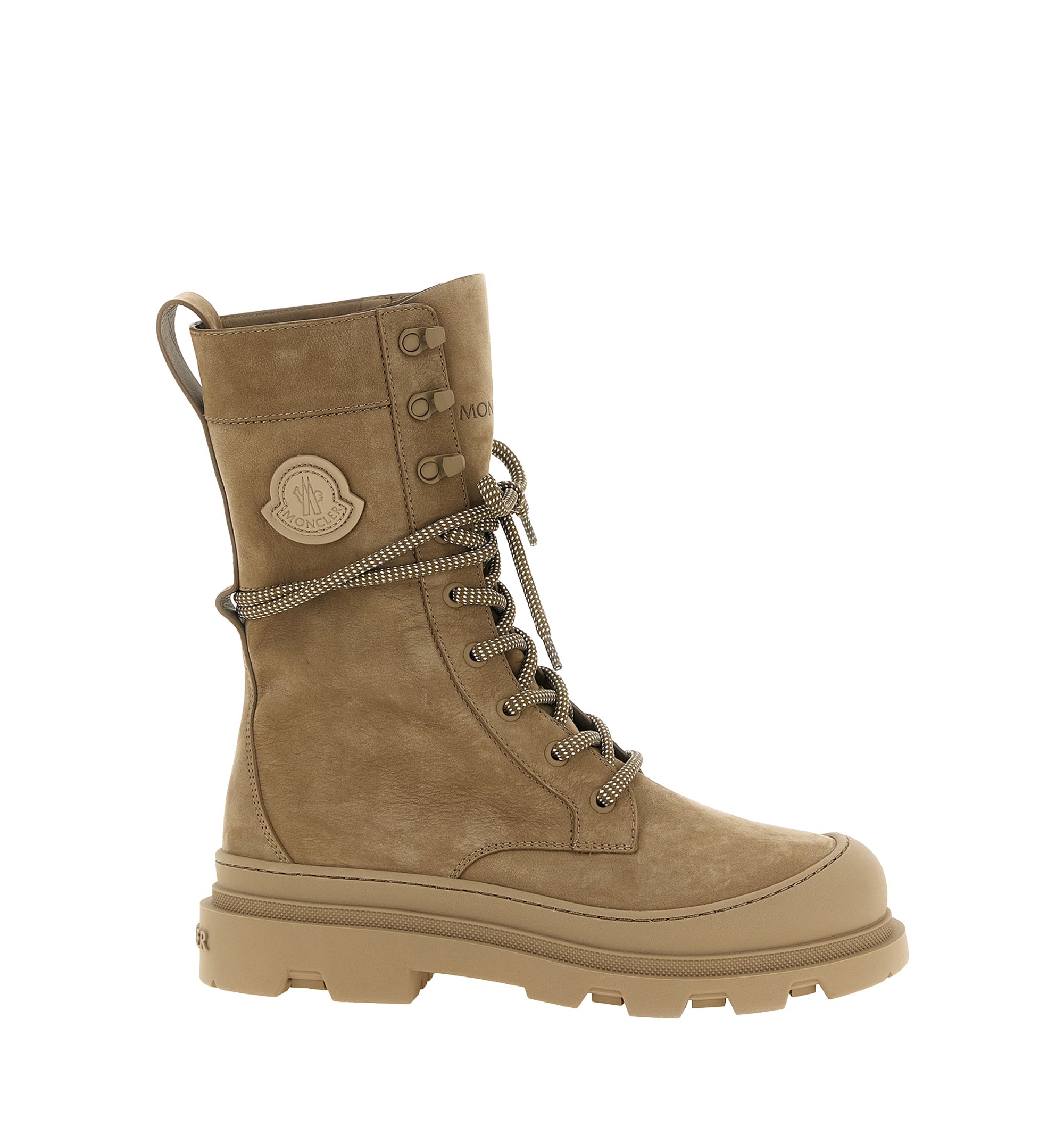 Vera High Nubuck Lace-Up Boots