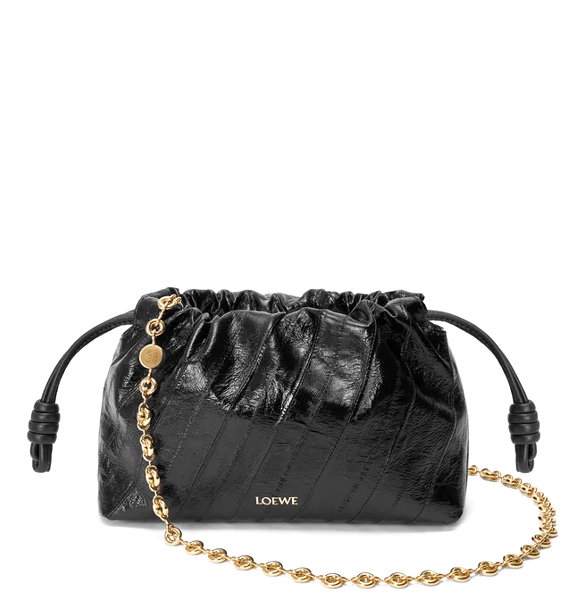 Mini Flamenco Purse In Hagfish