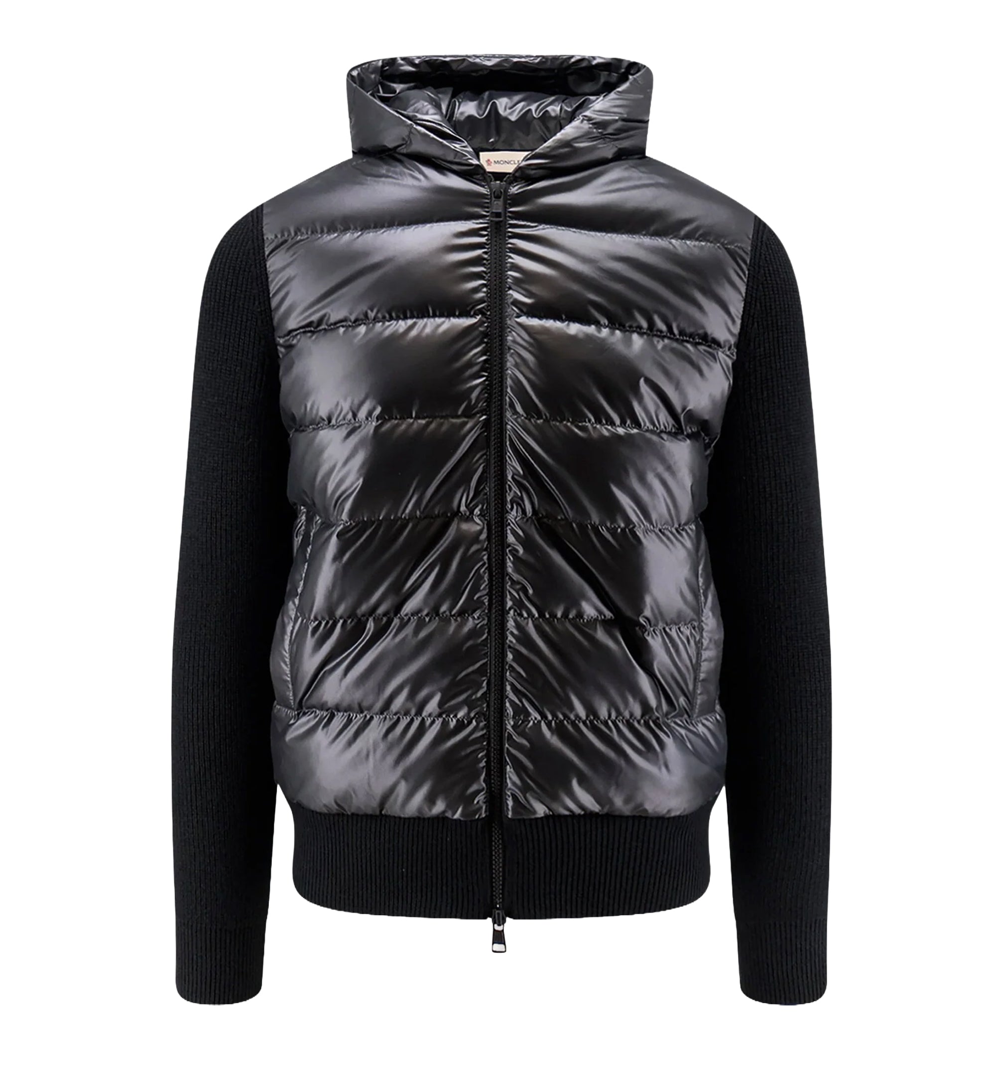 Down Jacket with wool inserts