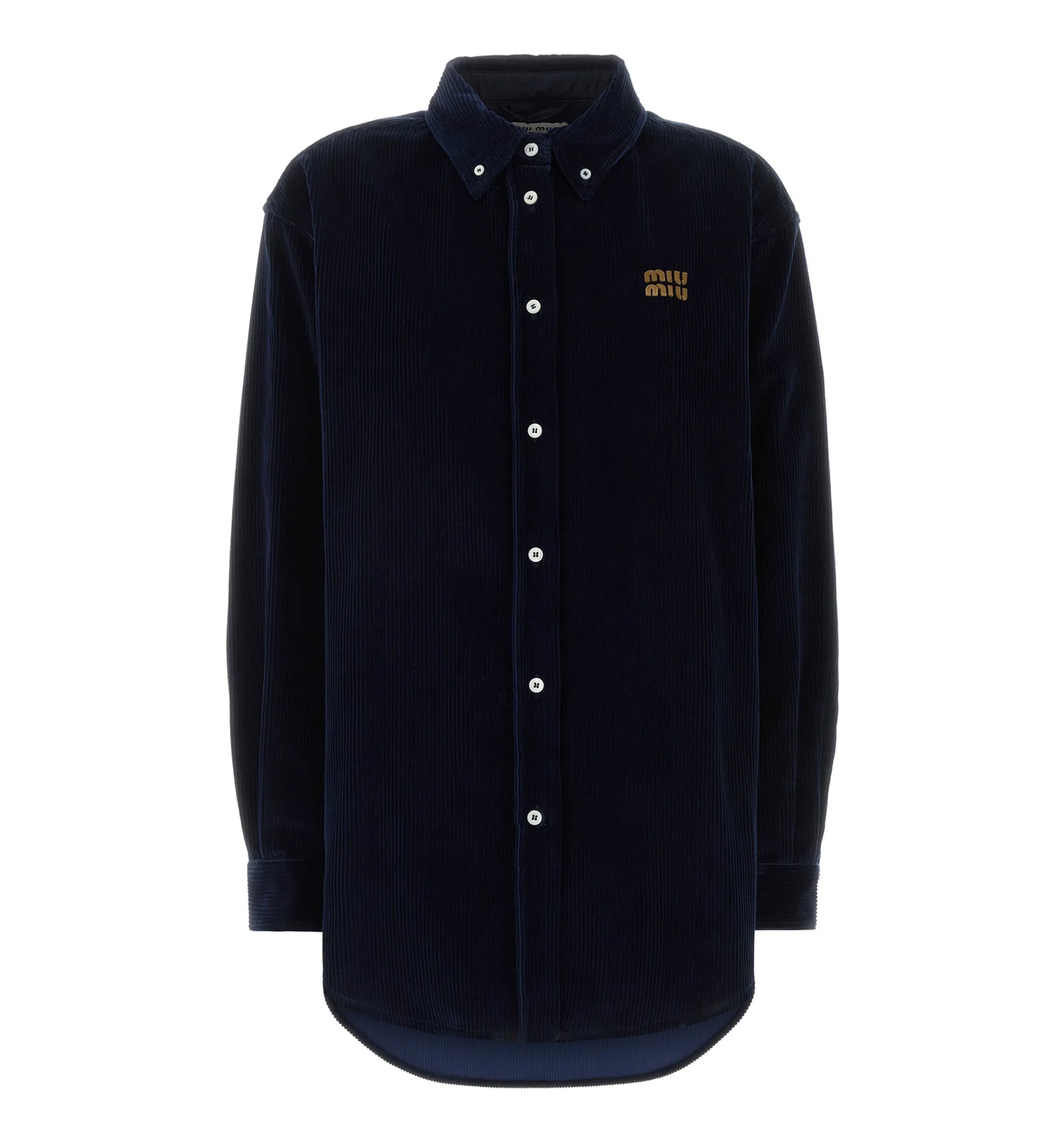 Corduroy And Suede Shirt