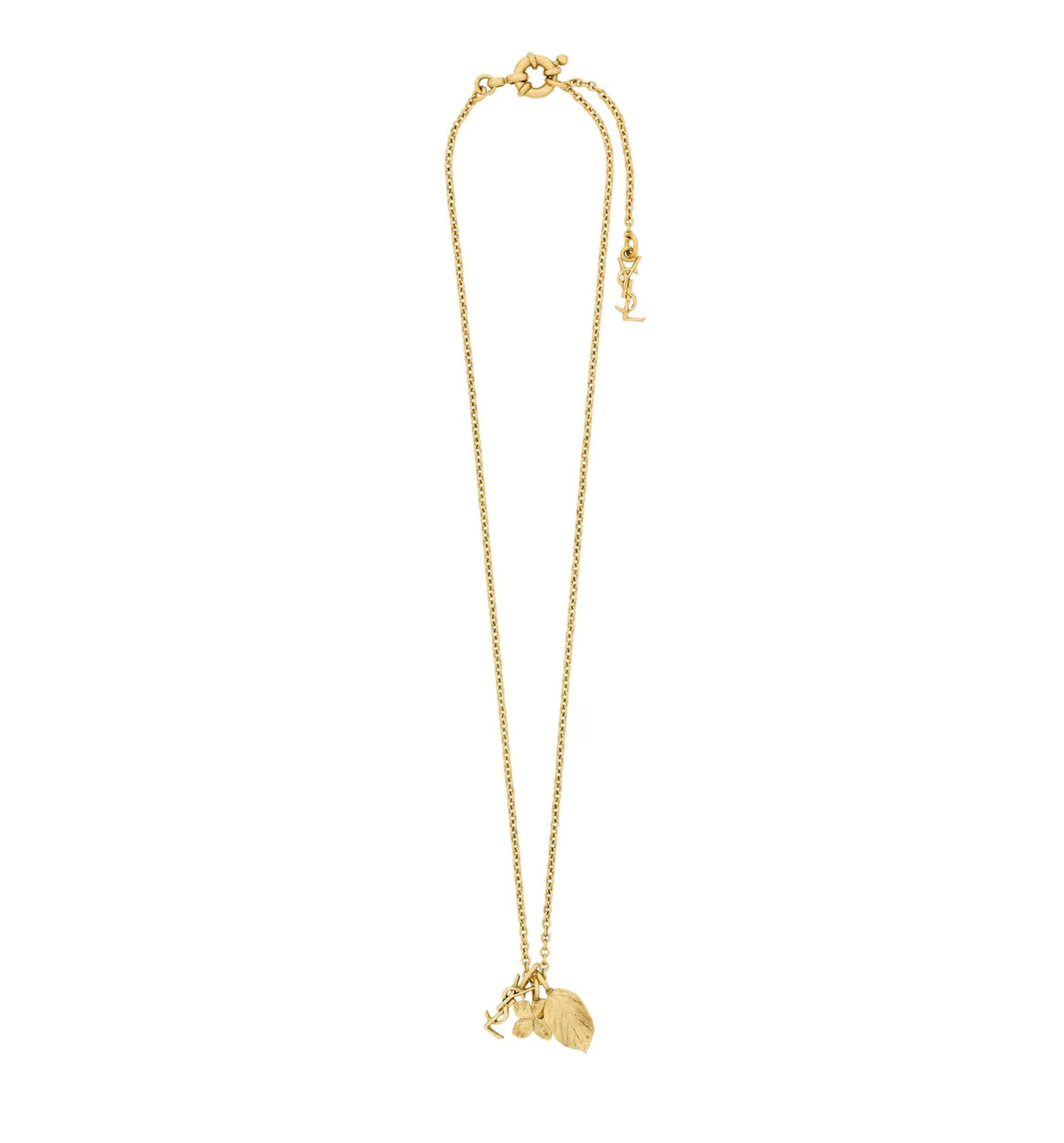 Cassandre Flower Necklace In Metal