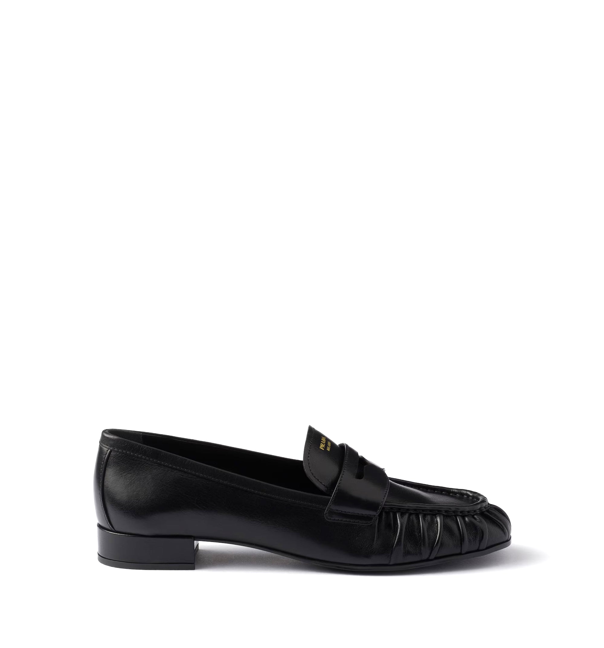 Leather loafers