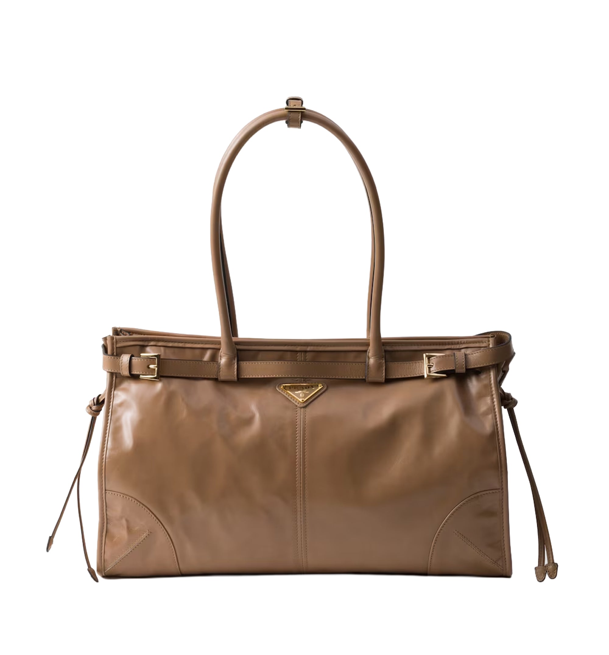 Prada Bonnie large leather handbag