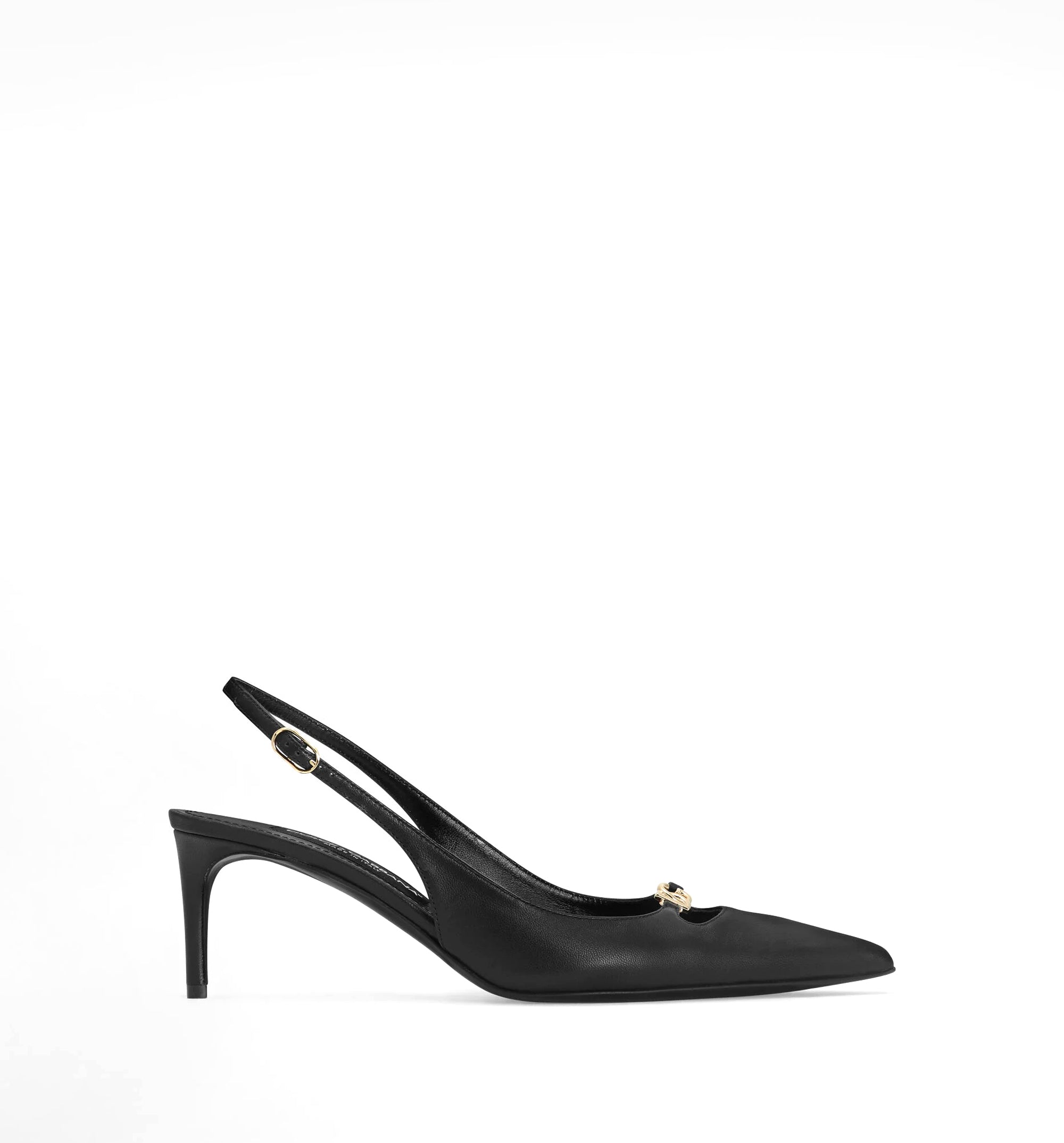 Lollo Silk Nappa Leather Slingback