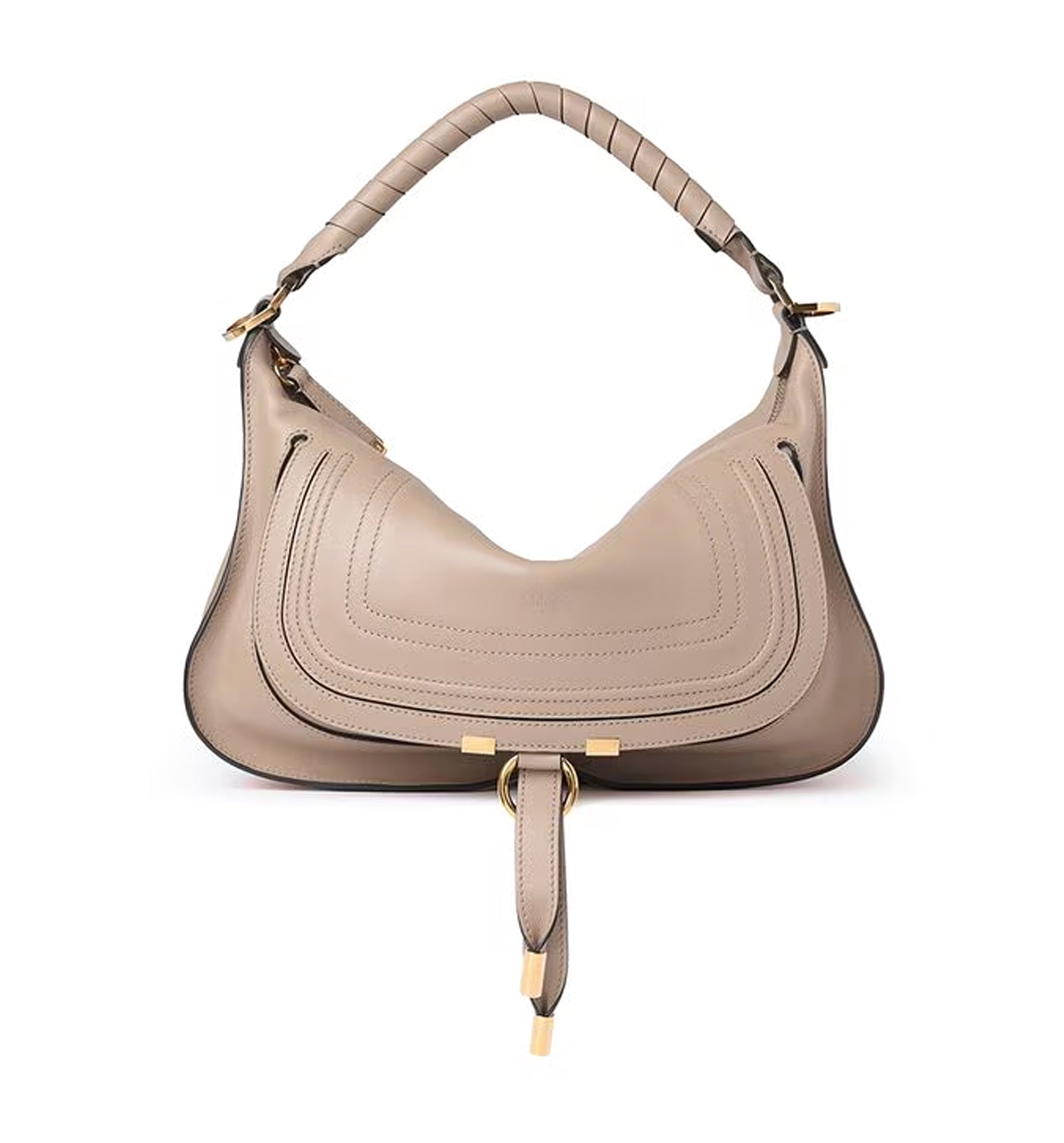 Small Marcie Shoulder Bag in Soft Leather