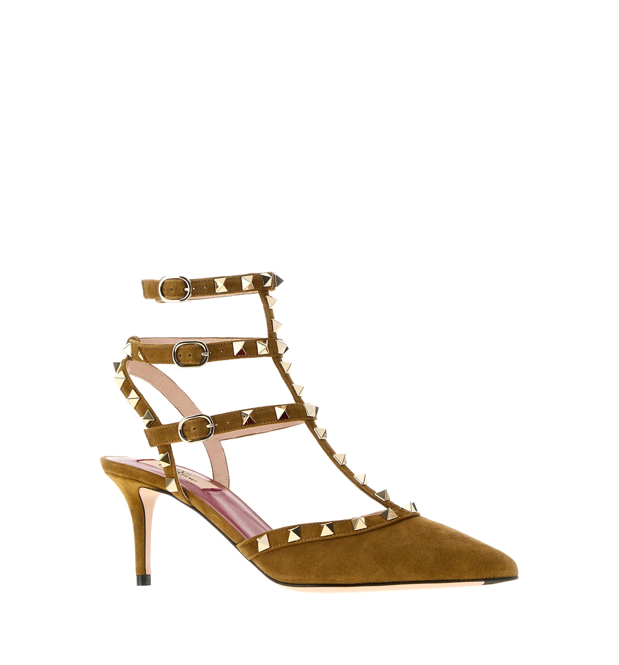 Rockstud Suede Pumps