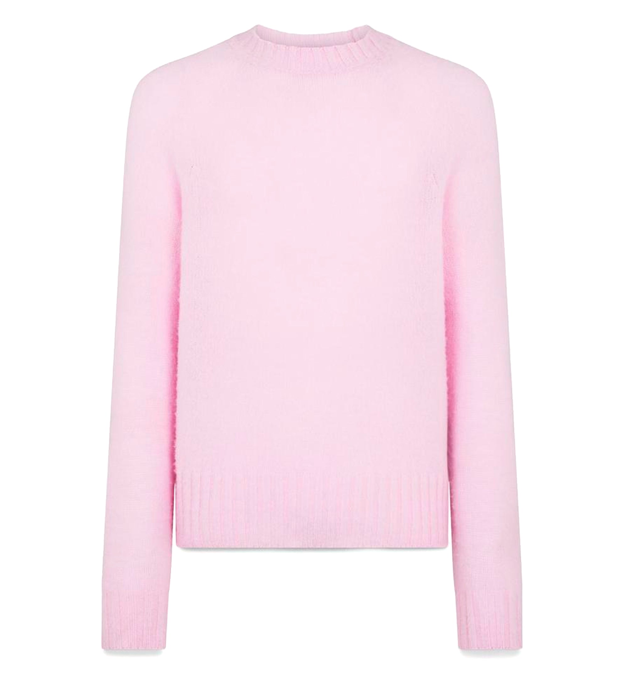 Seamless Brushed Cashmere Crew Neck Sweater