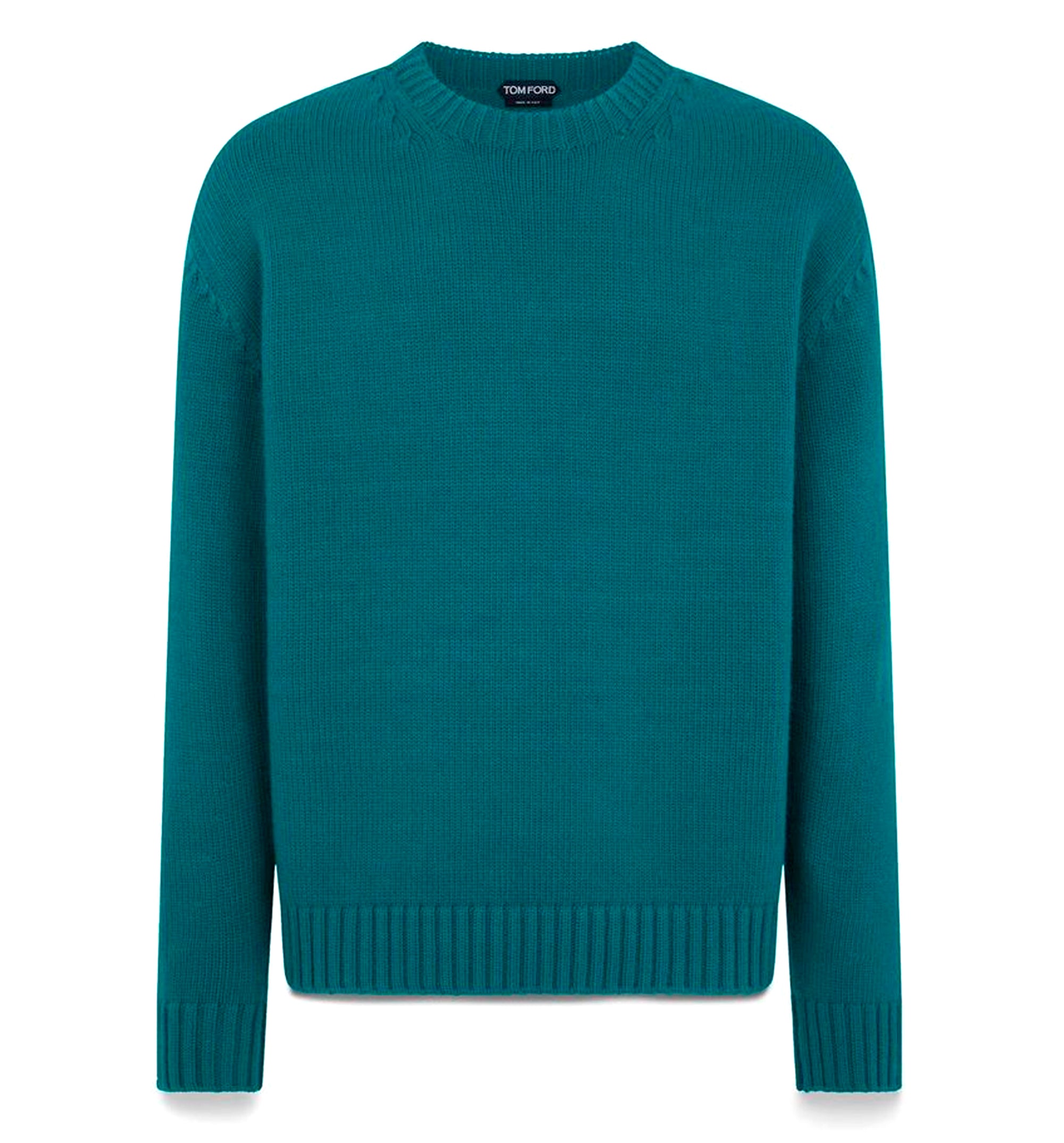 Cashmere Wool Crew Neck Sweater