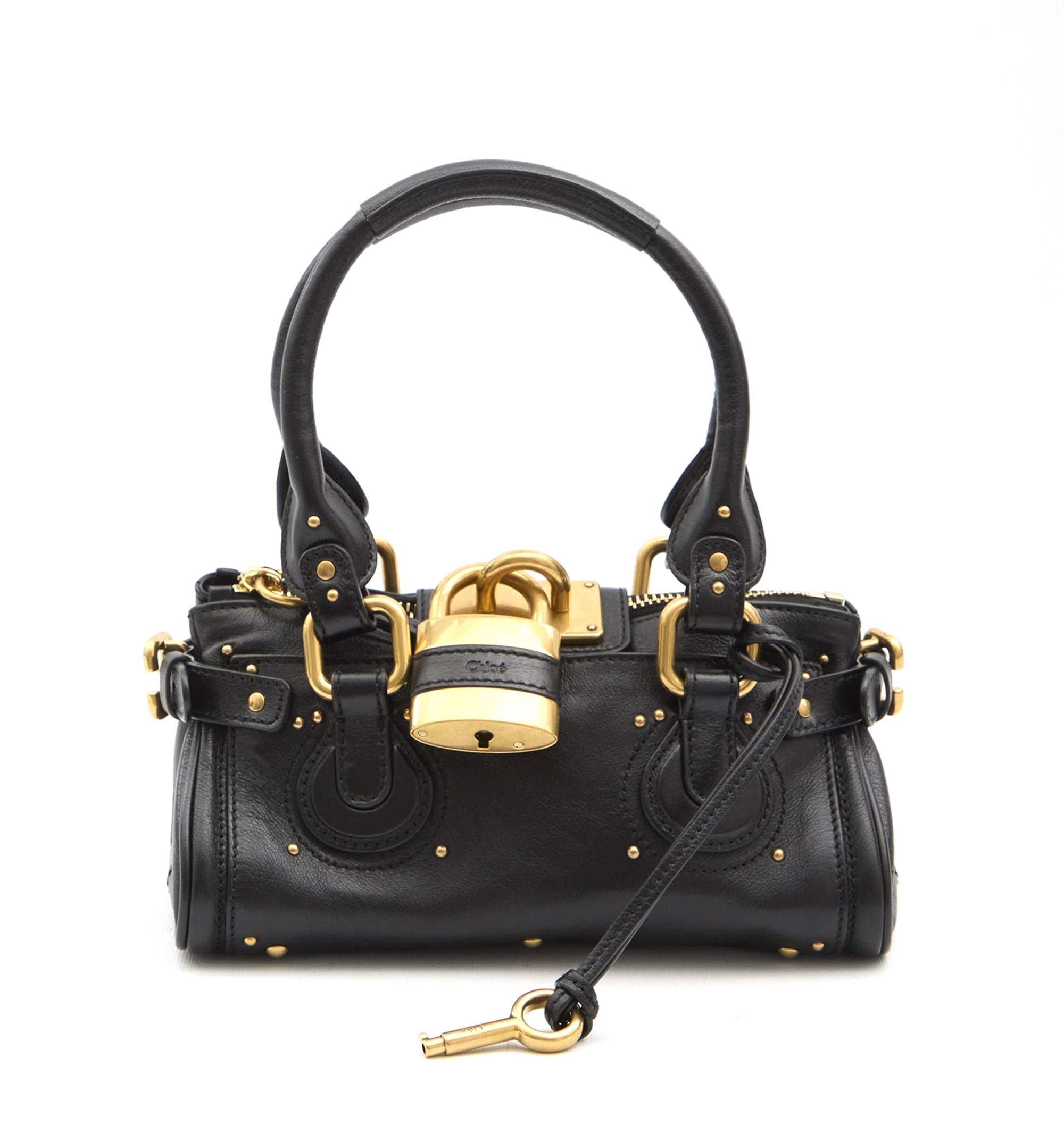 Small Paddington Bag In Grained Leather