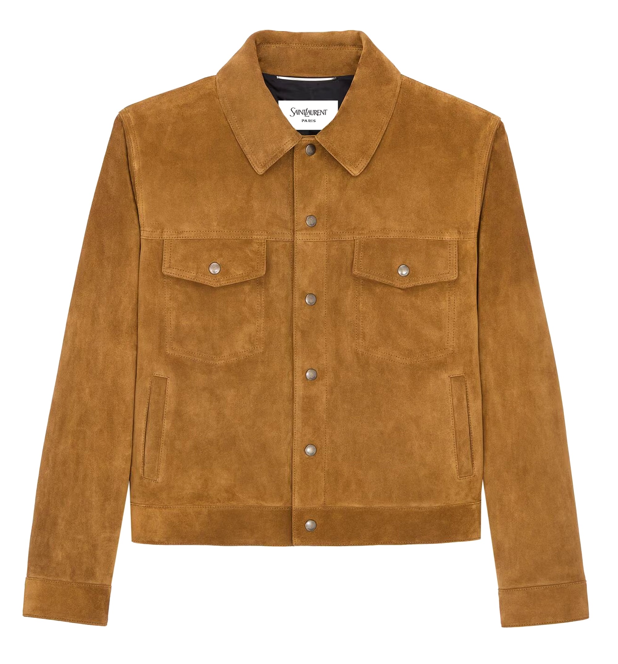 Short Jacket In Vintage Split Leather