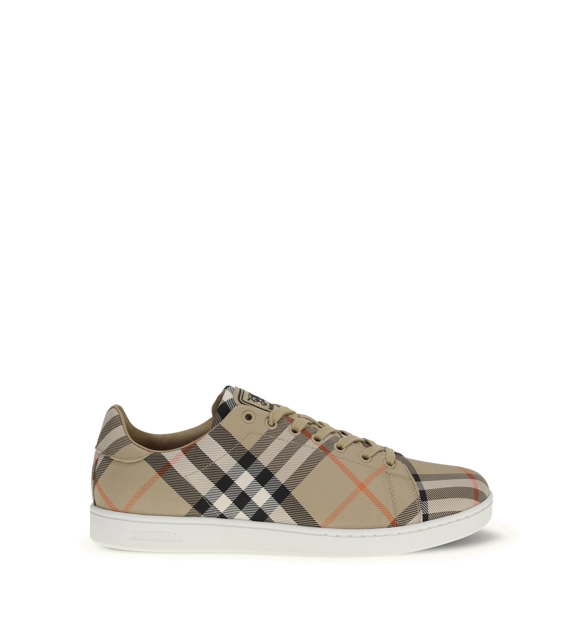 Check Canvas Sneakers