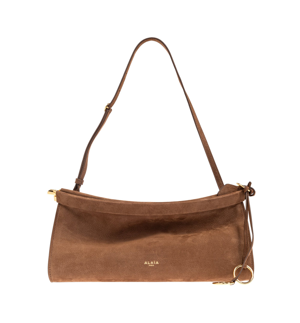 Medium Le Click East West Leather Bag