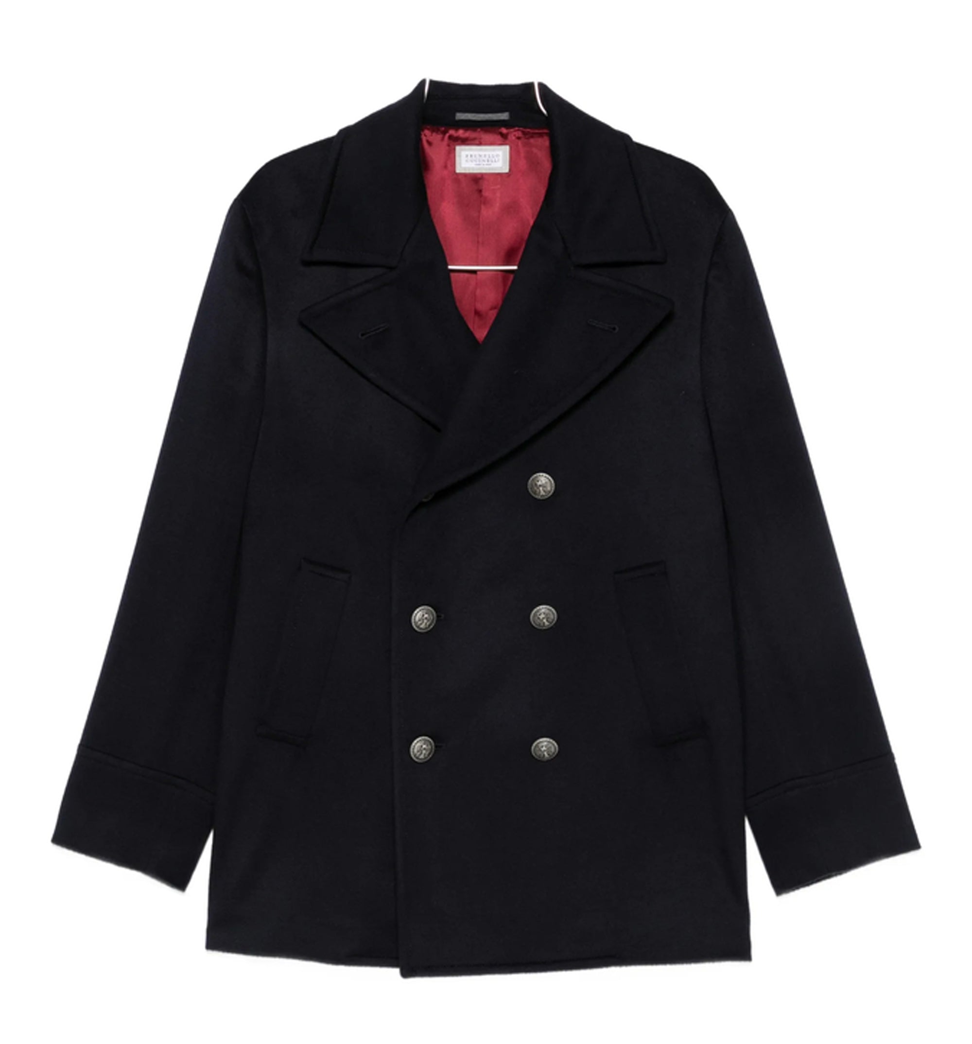 Double-breasted Peacoat