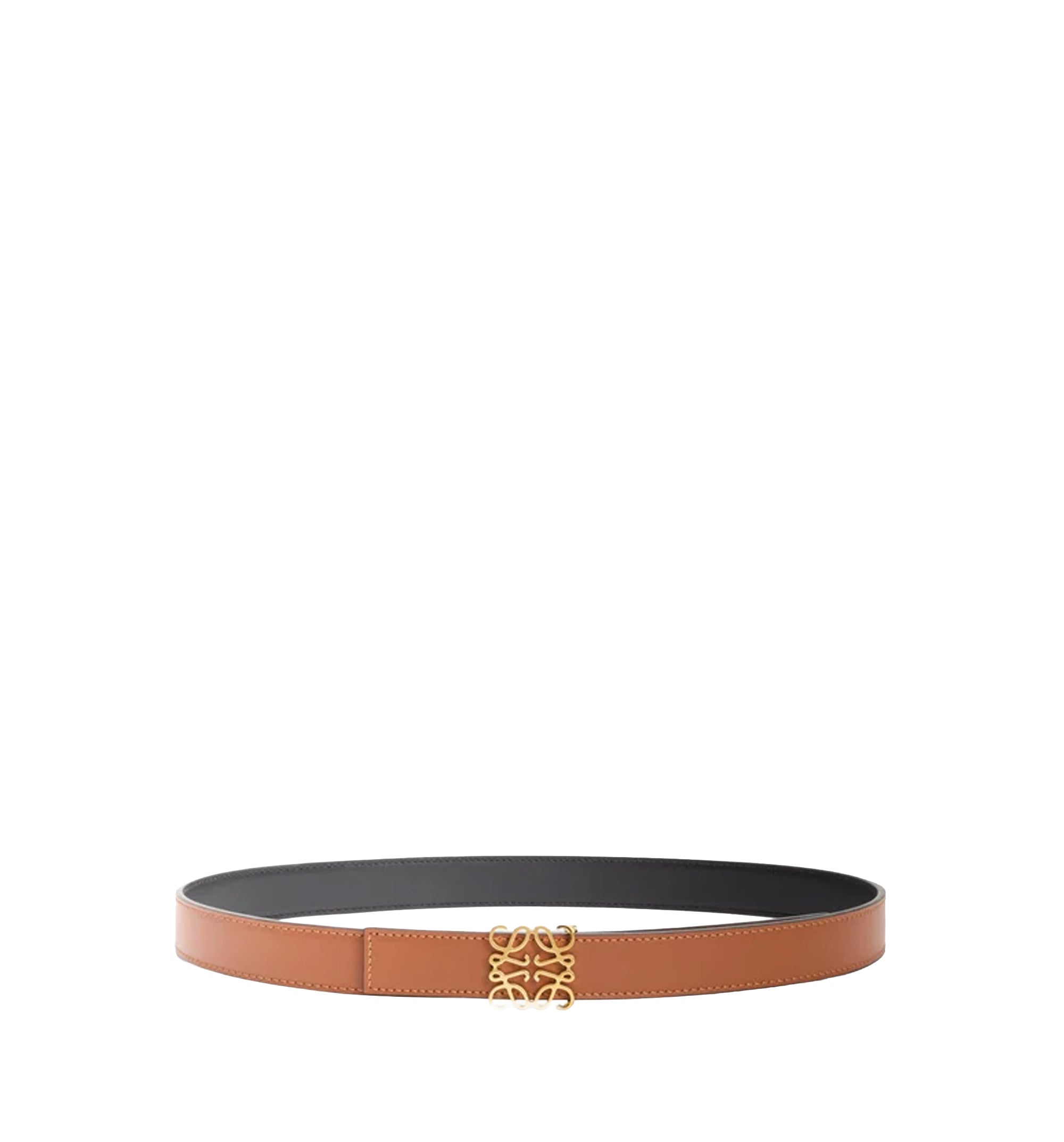 Reversible Anagram Belt In Smooth Calfskin