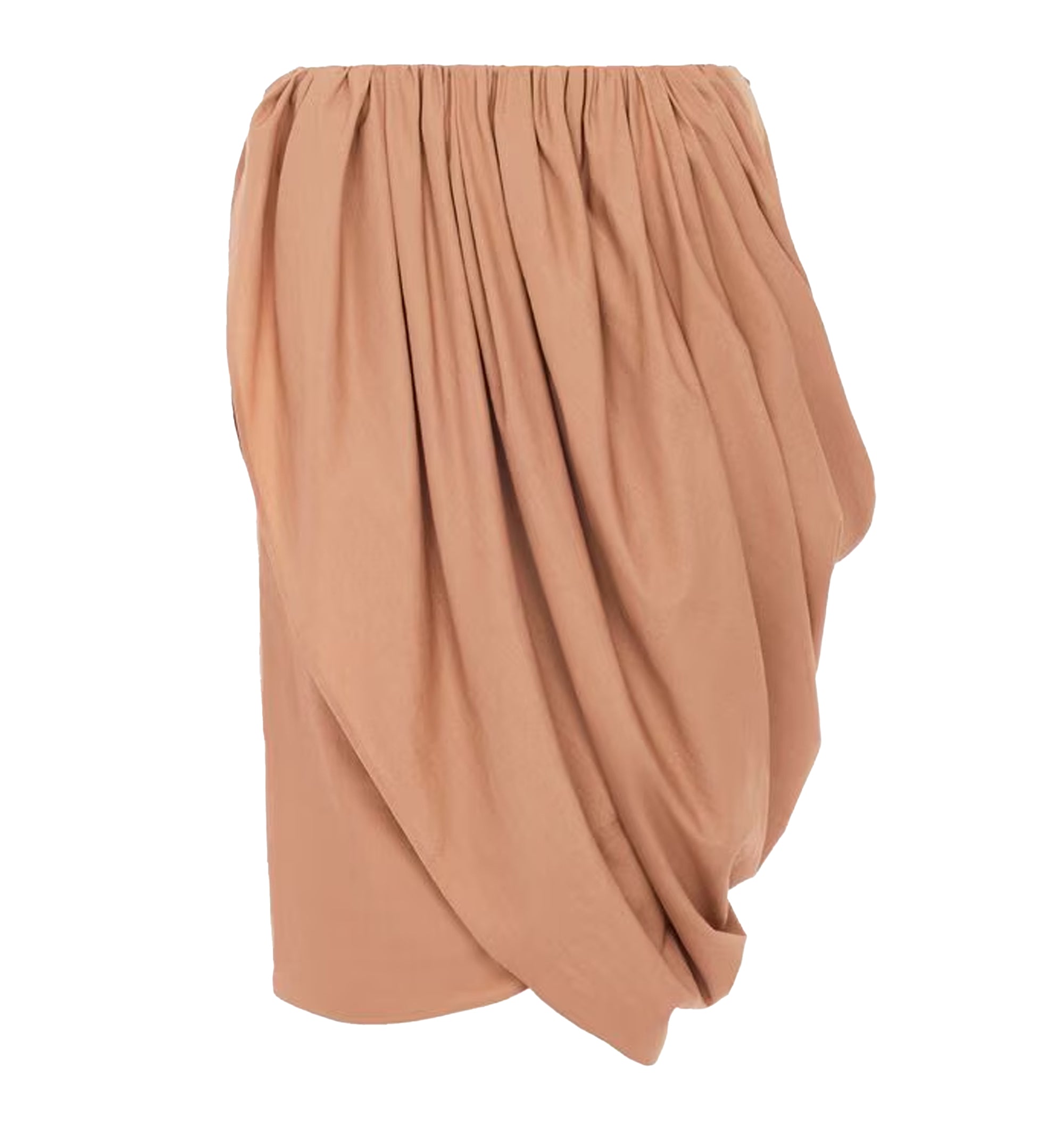 Cotton Poplin Wrap Skirt