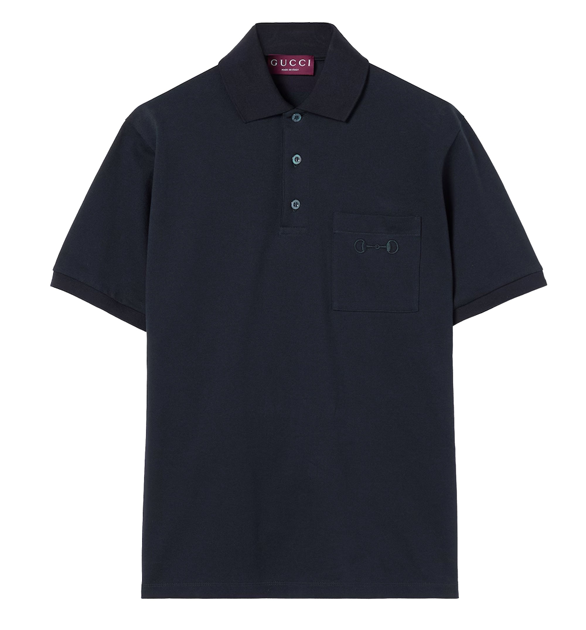 Cotton Piquet Polo Shirt With Embroidery