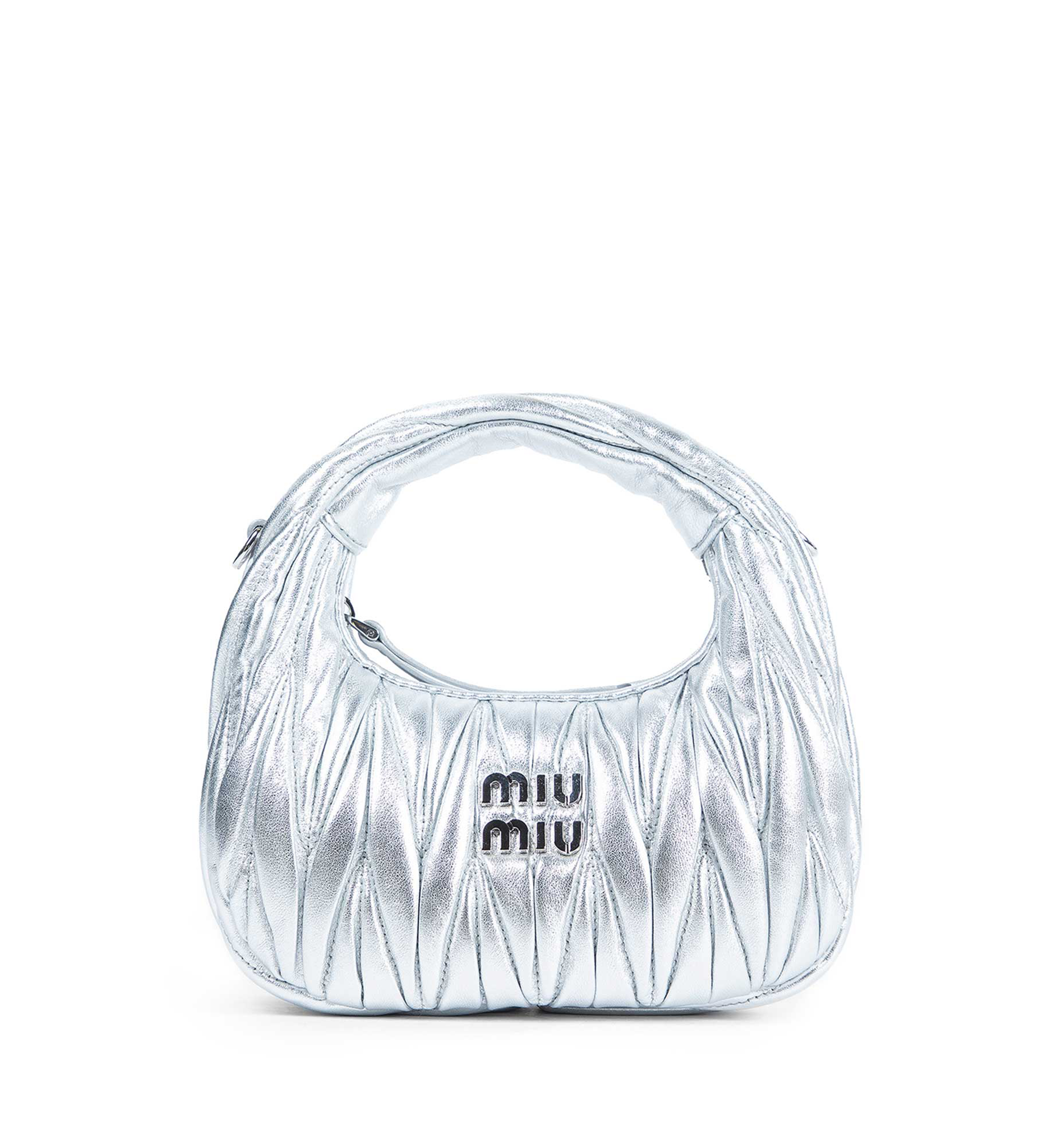 Wander Matelassé Nappa Leather Hobo Mini-bag