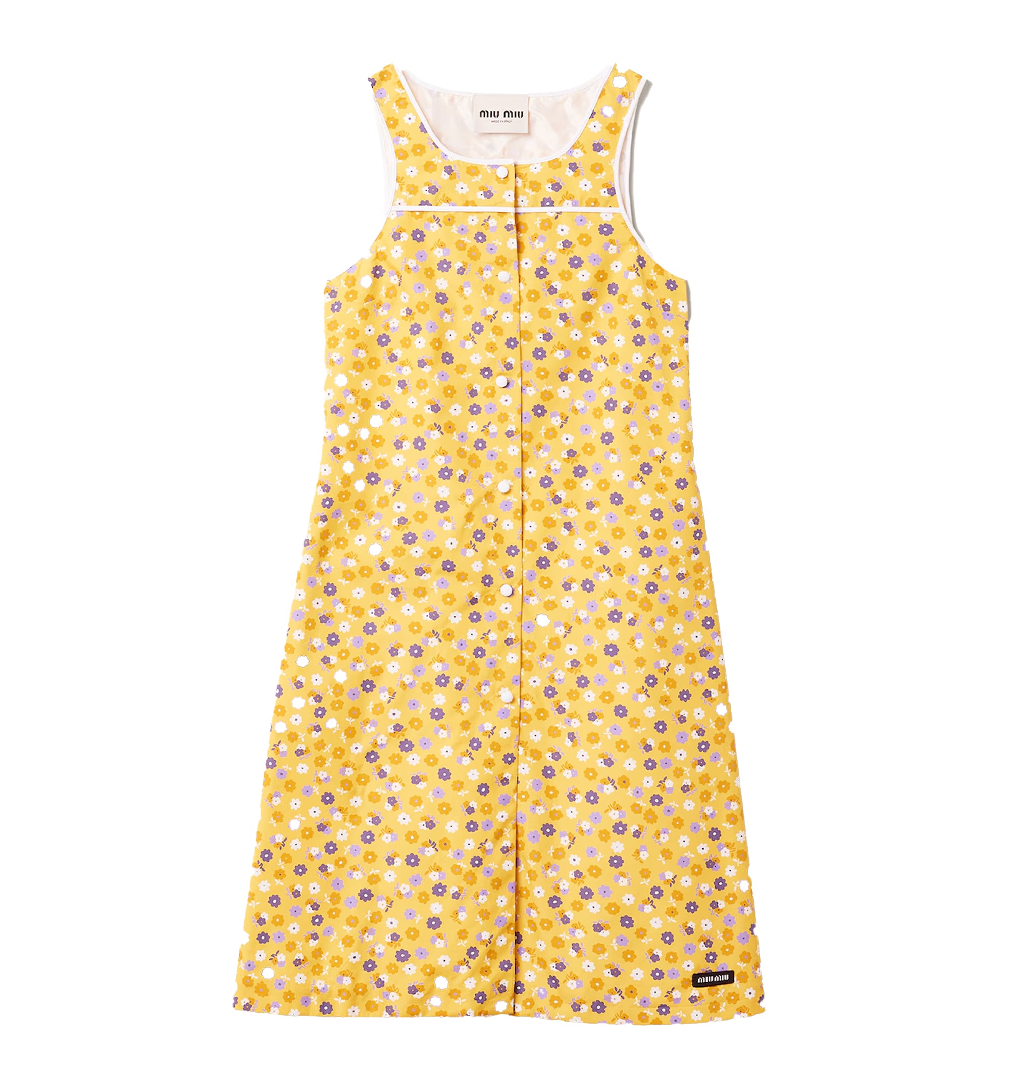 Printed Poplin Dress
