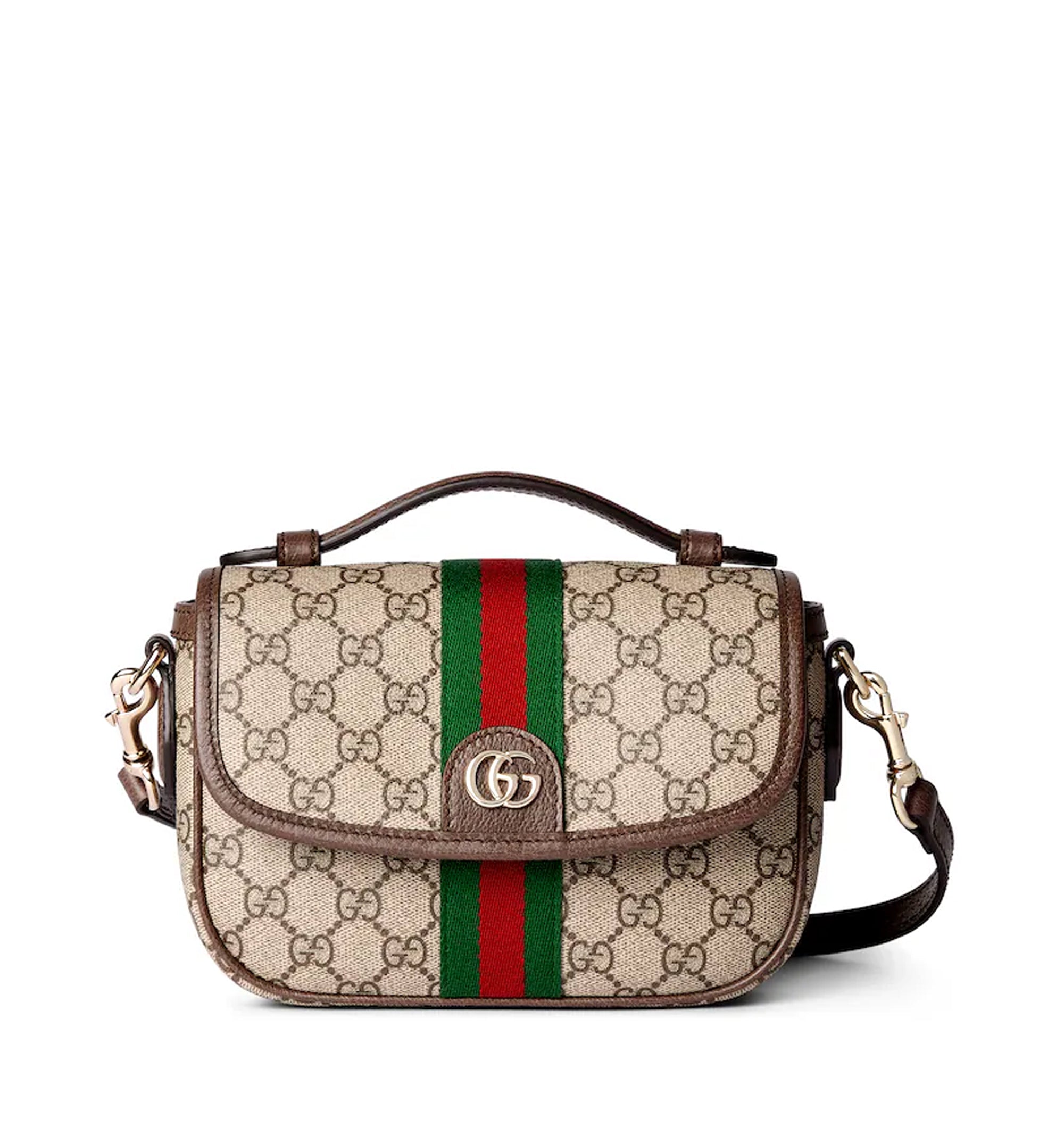 Ophidia Small Top Handle Bag