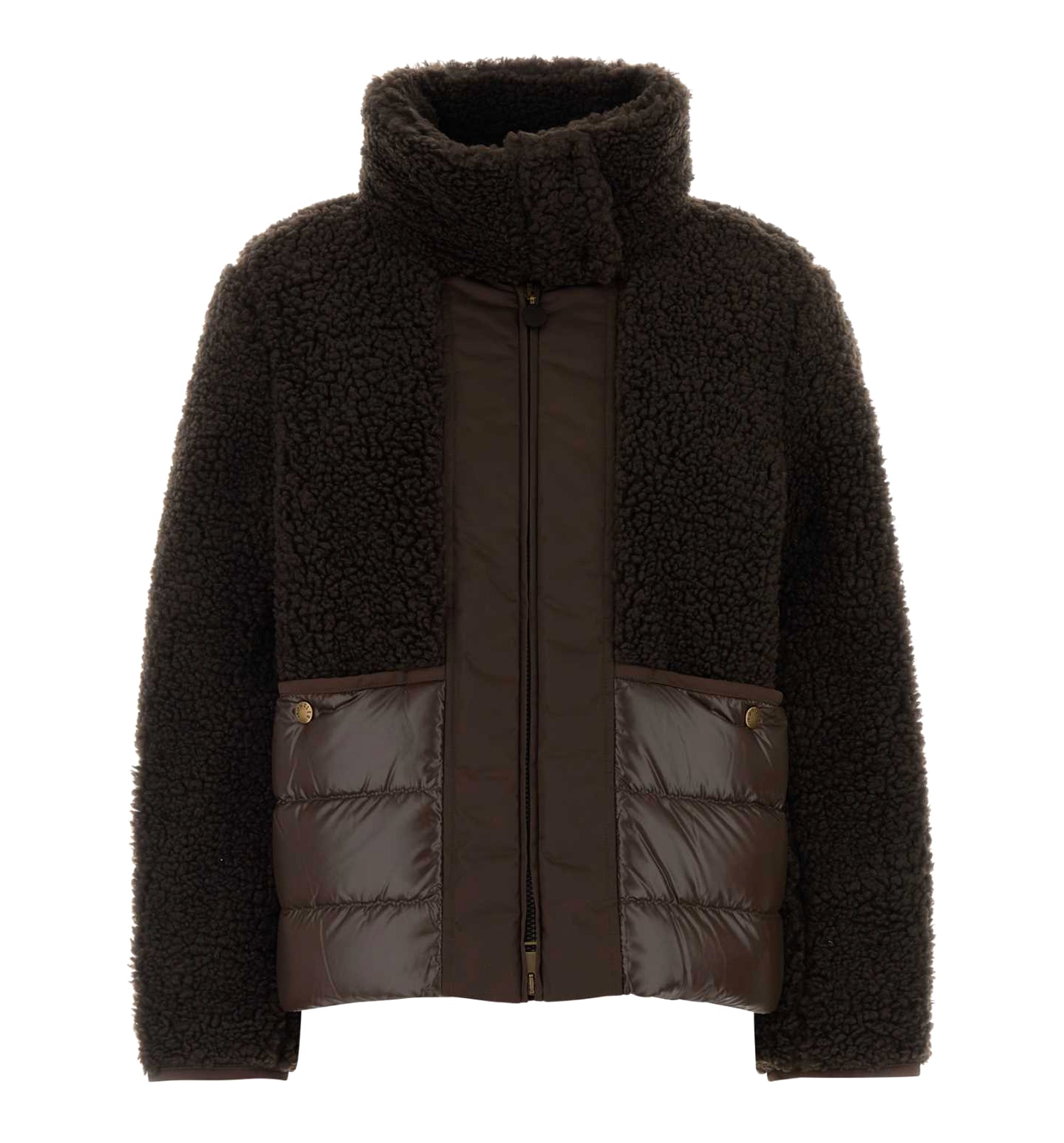 Glorieux Hooded Teddy Short Down Jacket