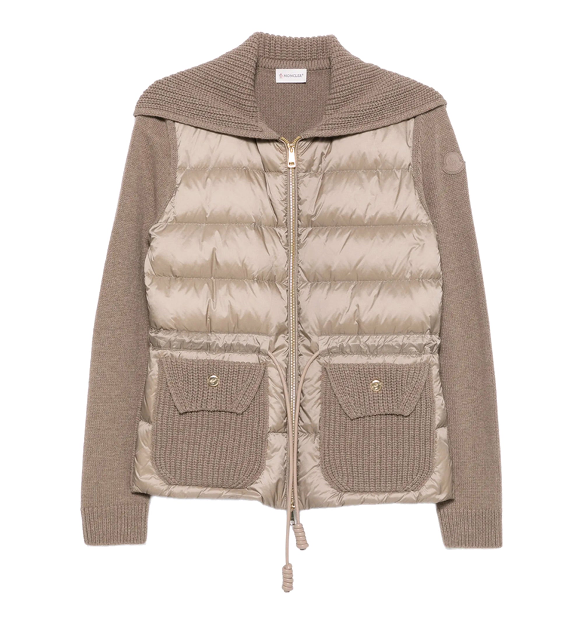 Padded-detail Cardigan