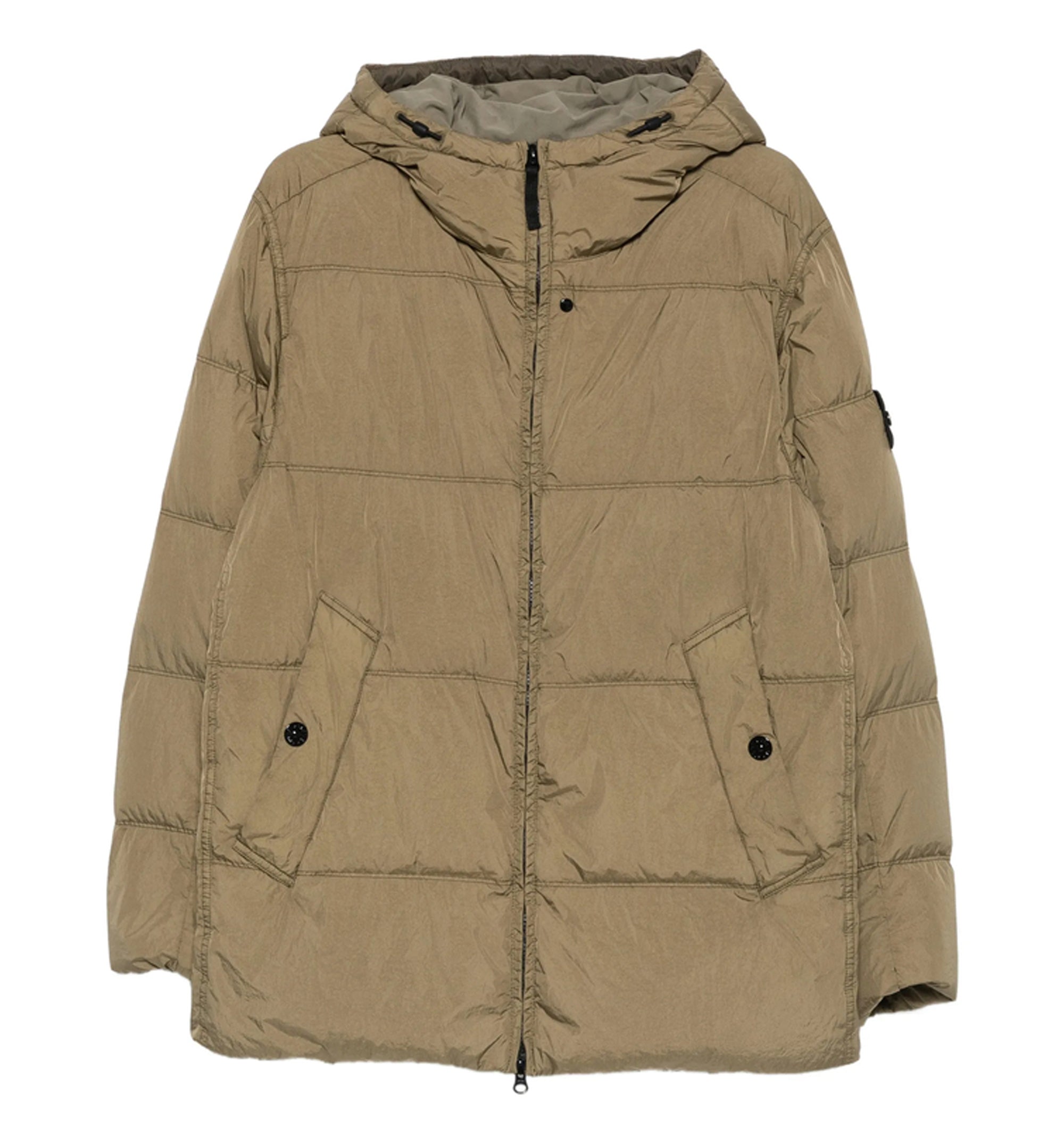 Wind-resistant Down Jacket With Anti-drop