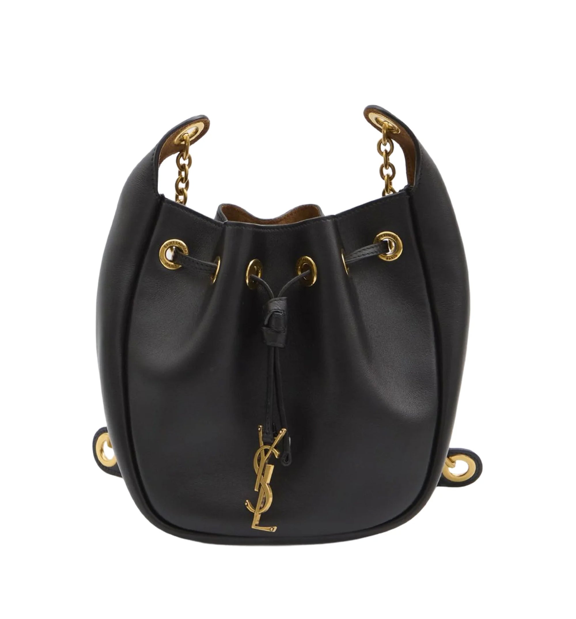 Supple Bucket Bag In Leather