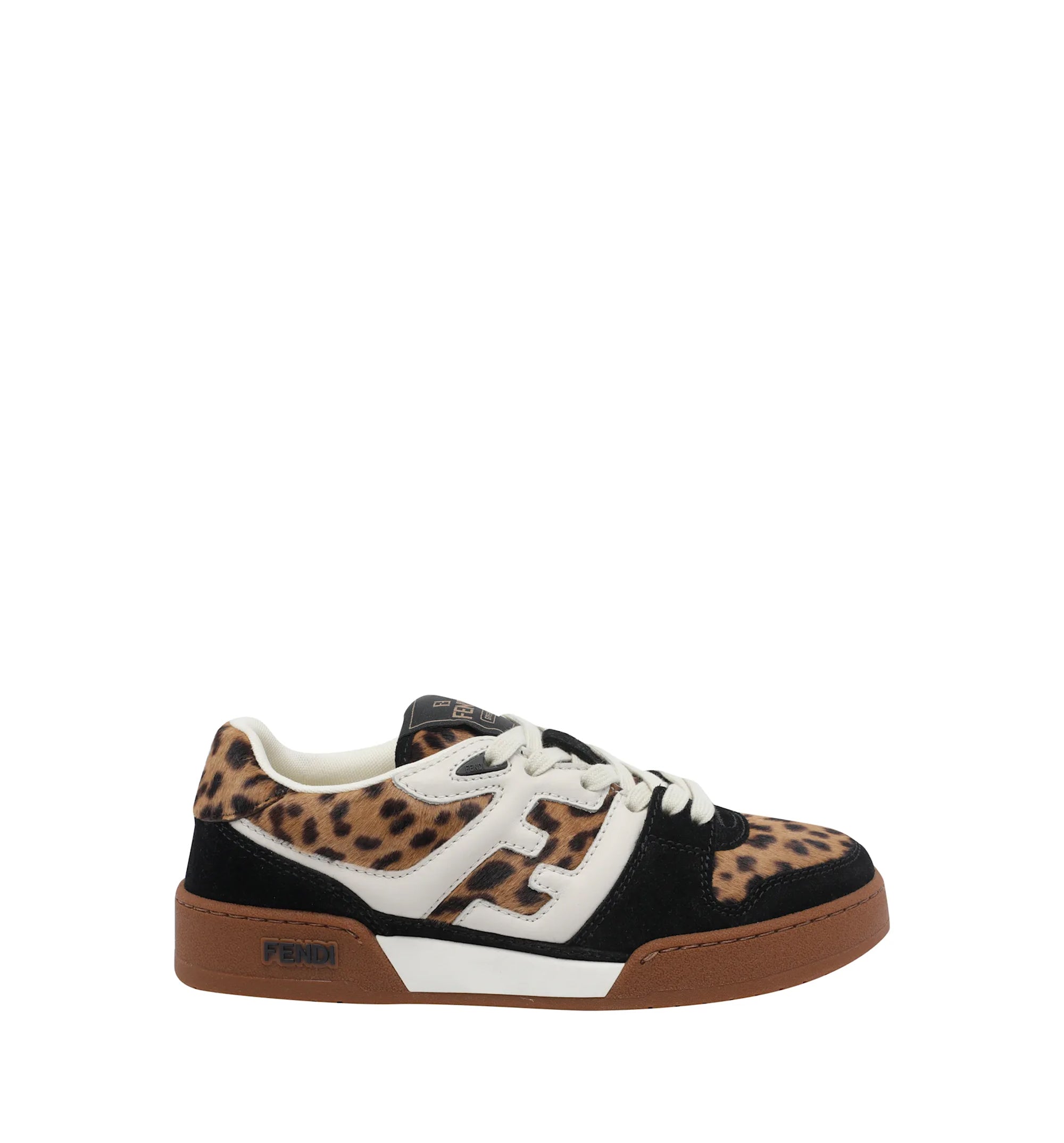 Fendi Match Low-Top Platform Sneakers